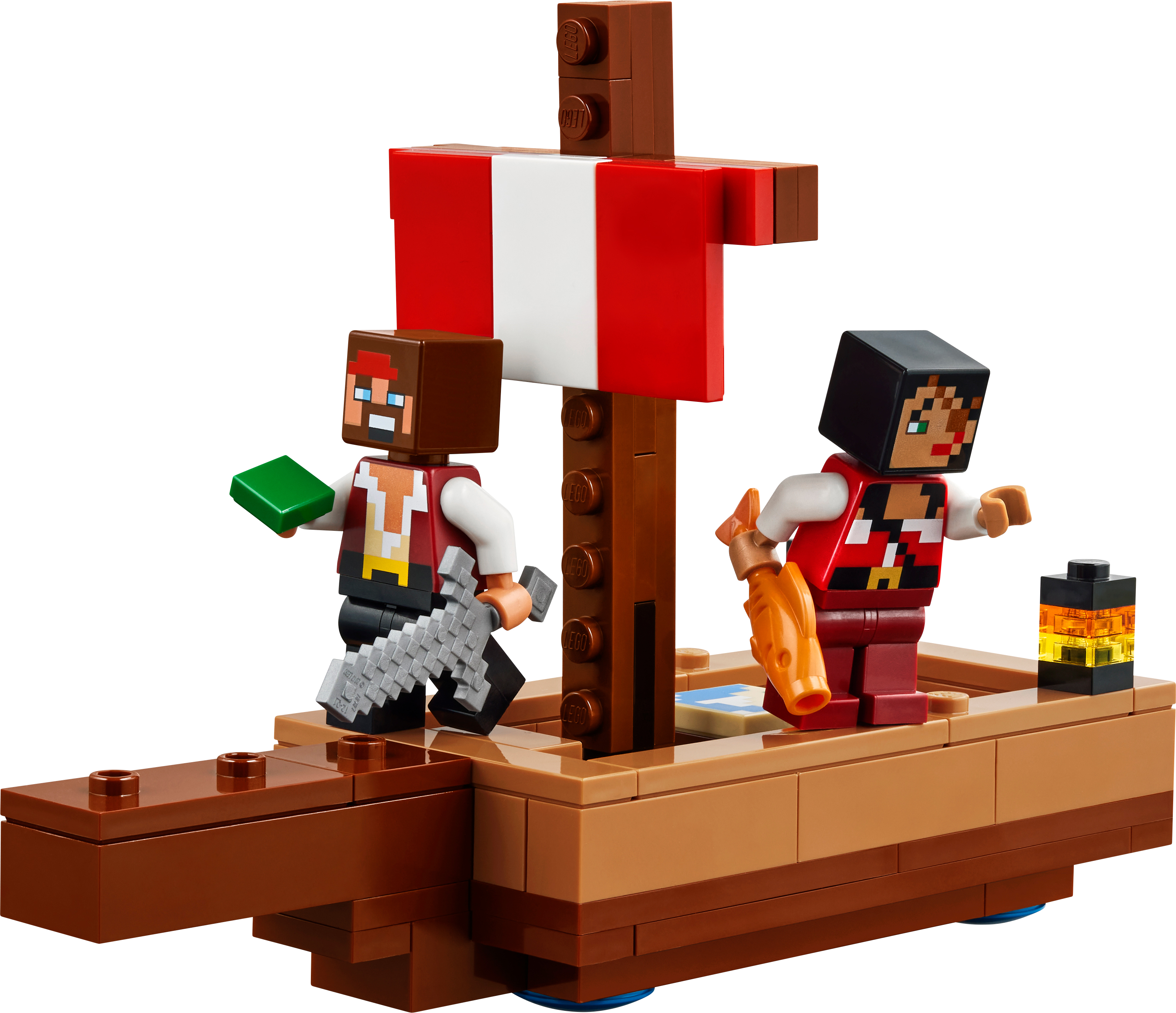 Конструктор LEGO 21259- Minecraft Путешествие на пиратском корабле фото 10