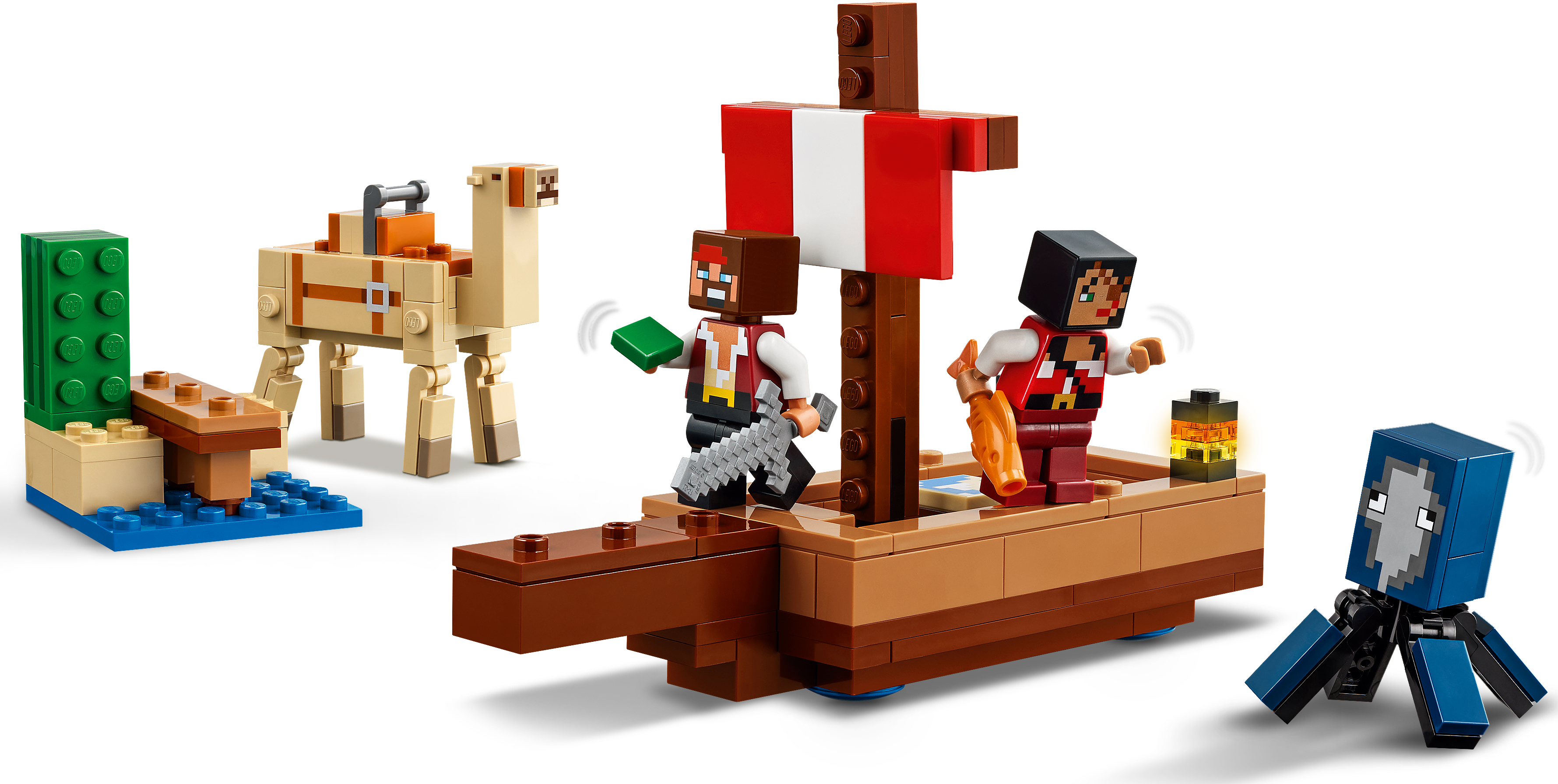 Конструктор LEGO 21259- Minecraft Подорож на піратському корабліфото5