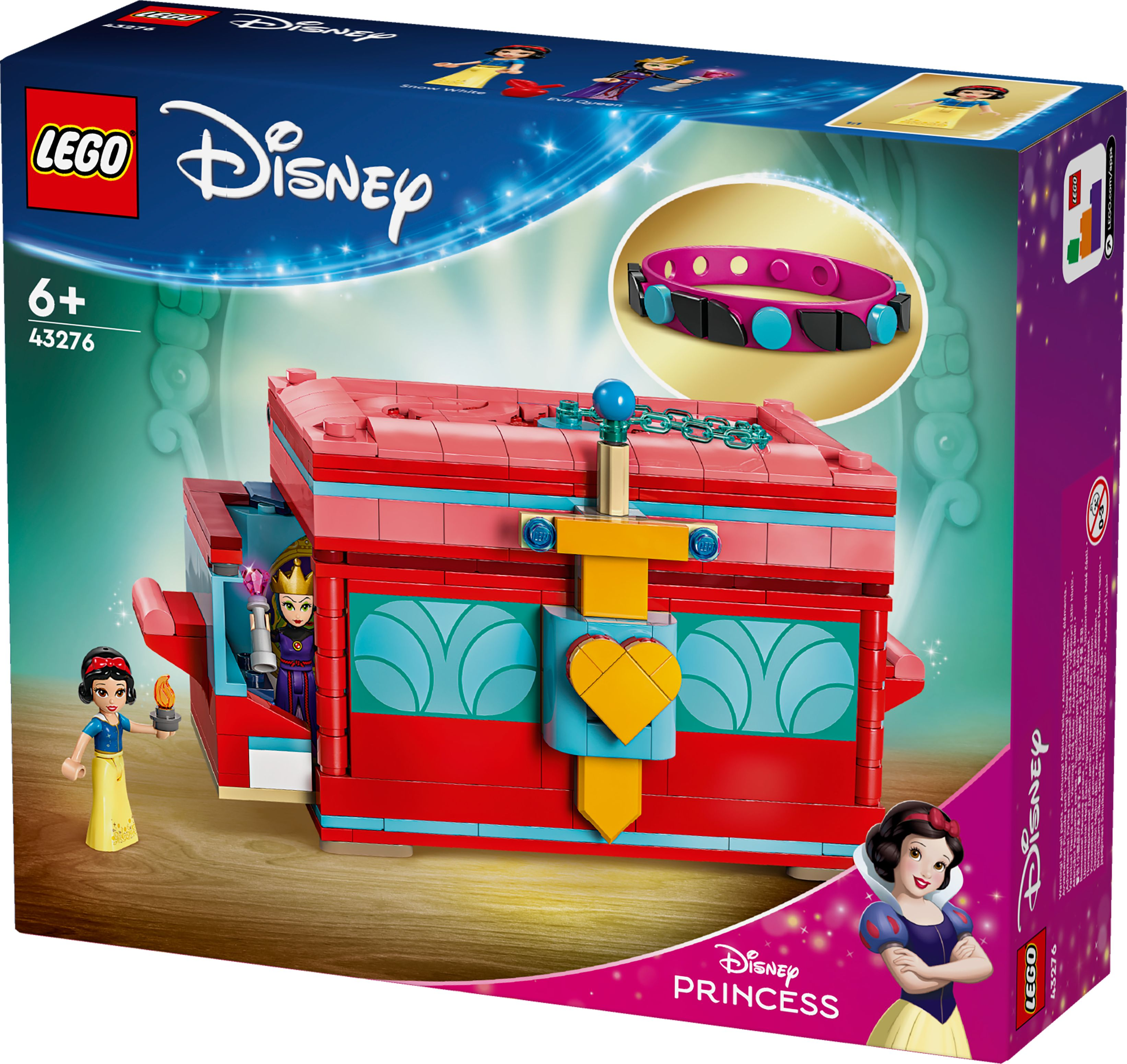 Конструктор LEGO 43276 Disney Princess Ящик для прикрас Білосніжкифото27