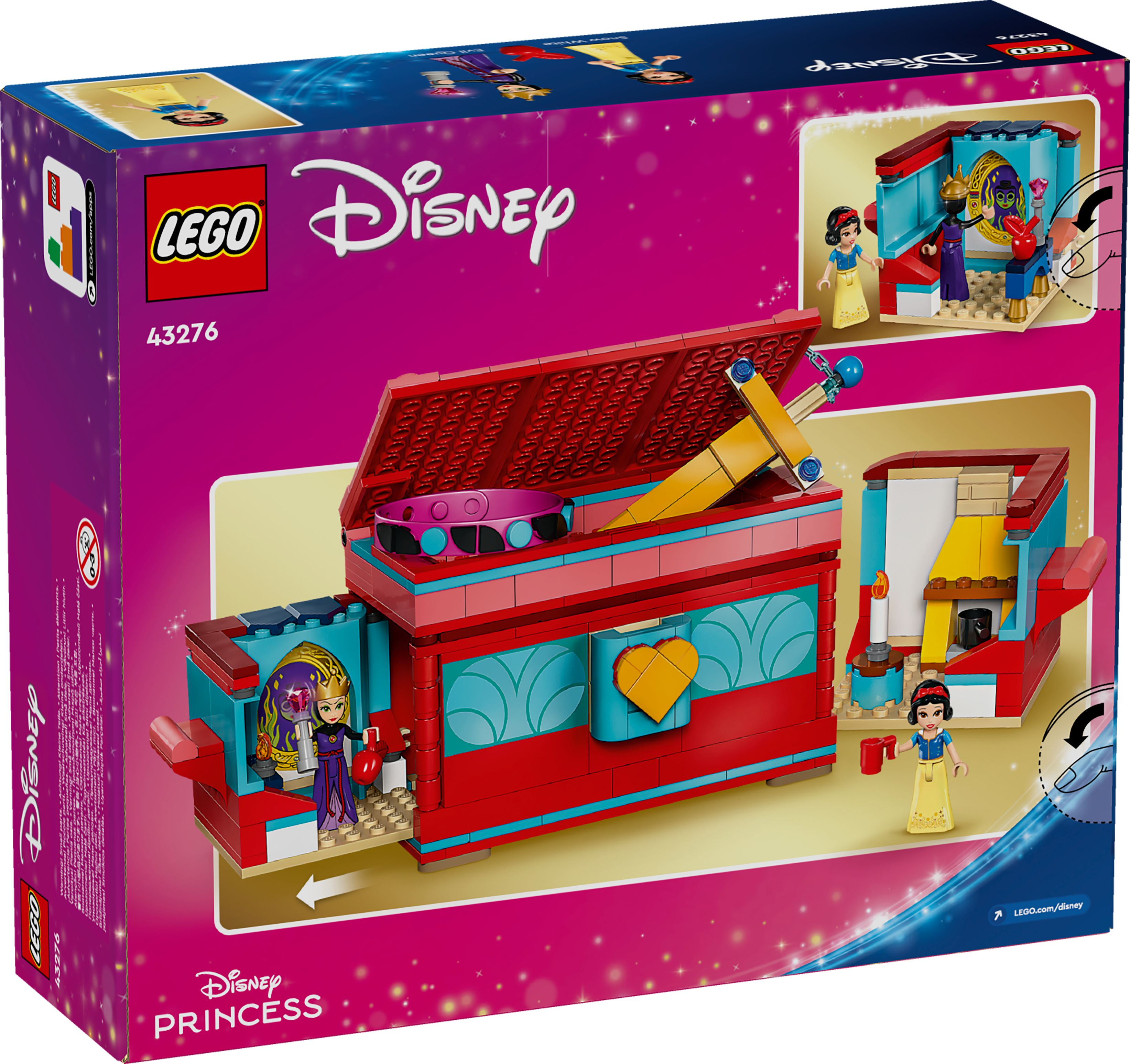 Конструктор LEGO 43276 Disney Princess Ящик для прикрас Білосніжкифото30