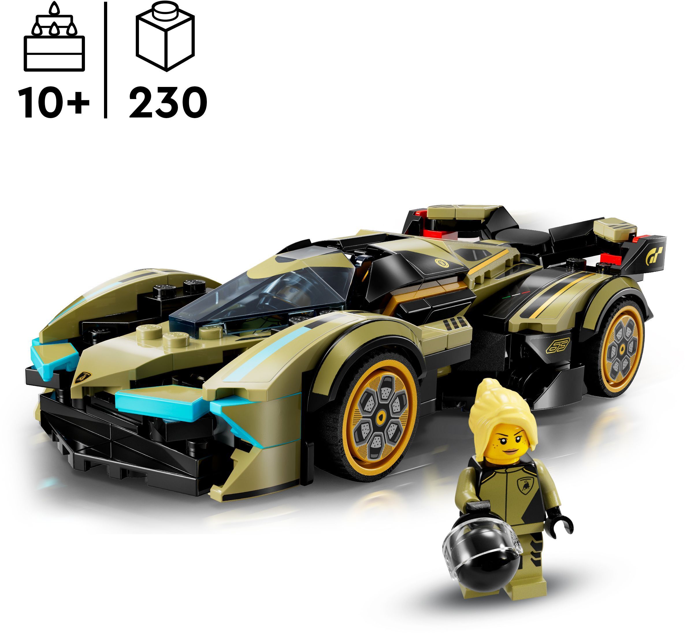 LEGO 76923 Speed Champions Суперкар Lamborghini Lambo V12 Vision GT фото 2