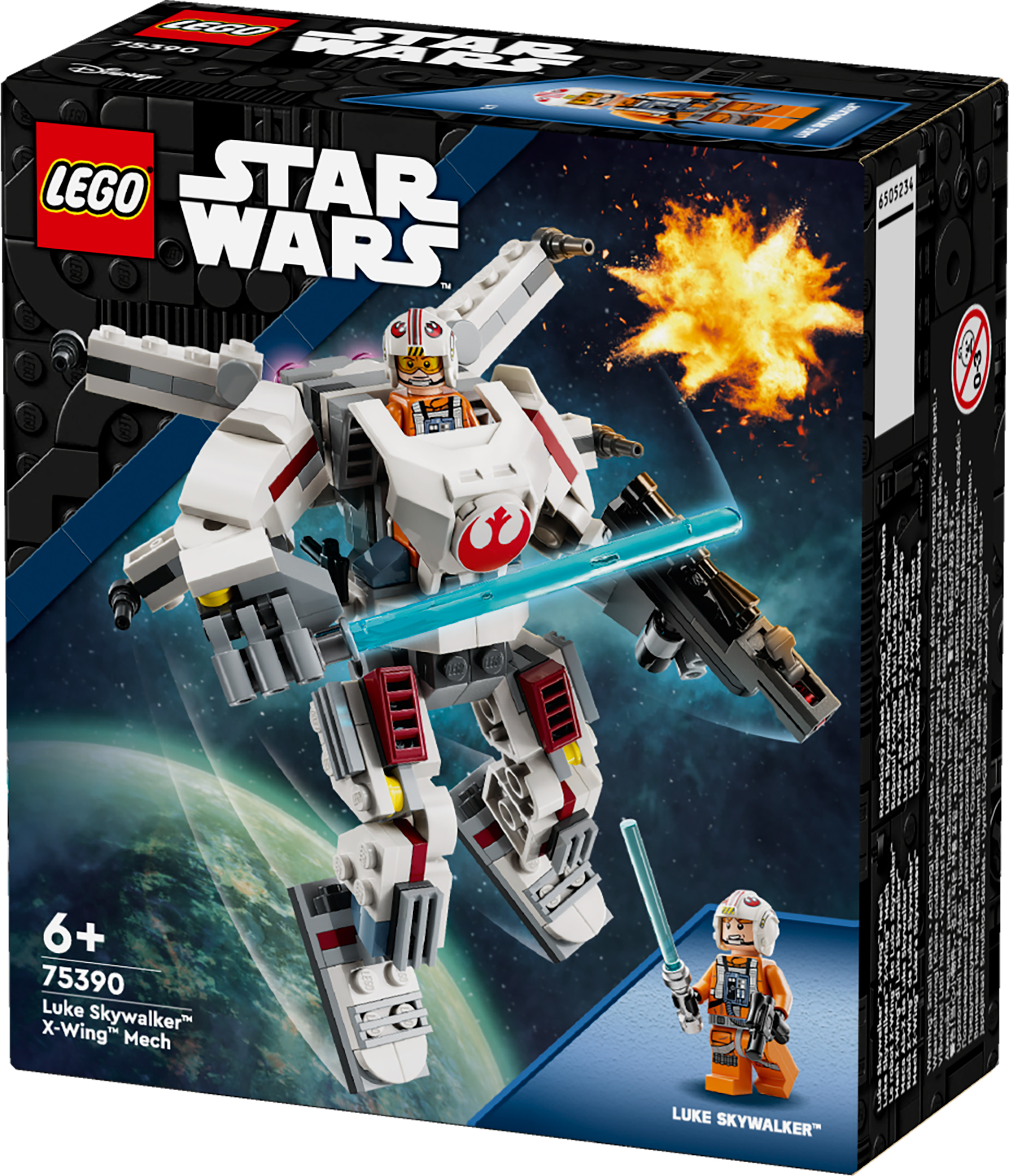 Конструктор LEGO 75390 STAR WARS Работа X-Wing Люка Скайвокера фото 3
