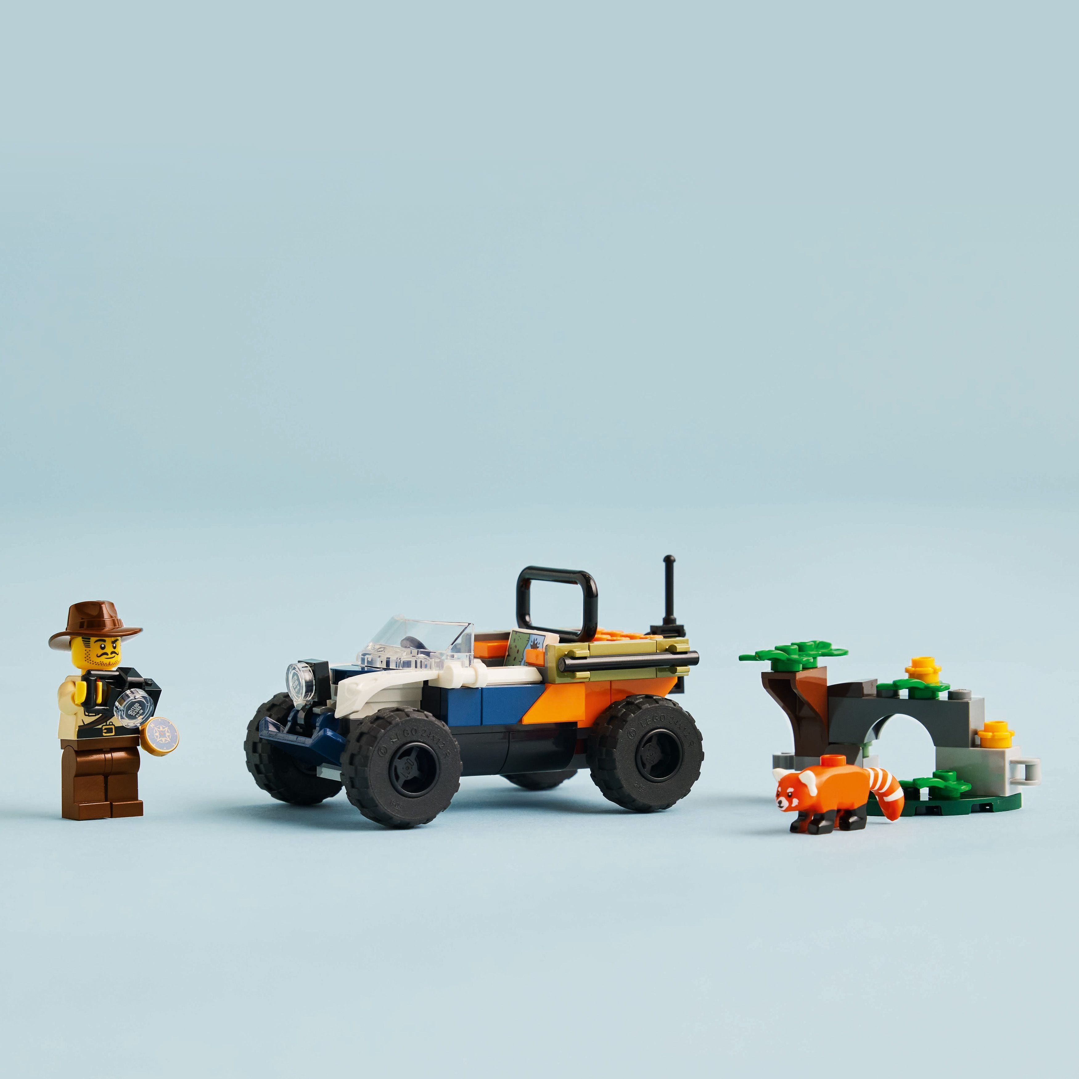 Конструктор LEGO 60424 City Квадроцикл для дослідження джунглів «місія Червоної панди»фото23