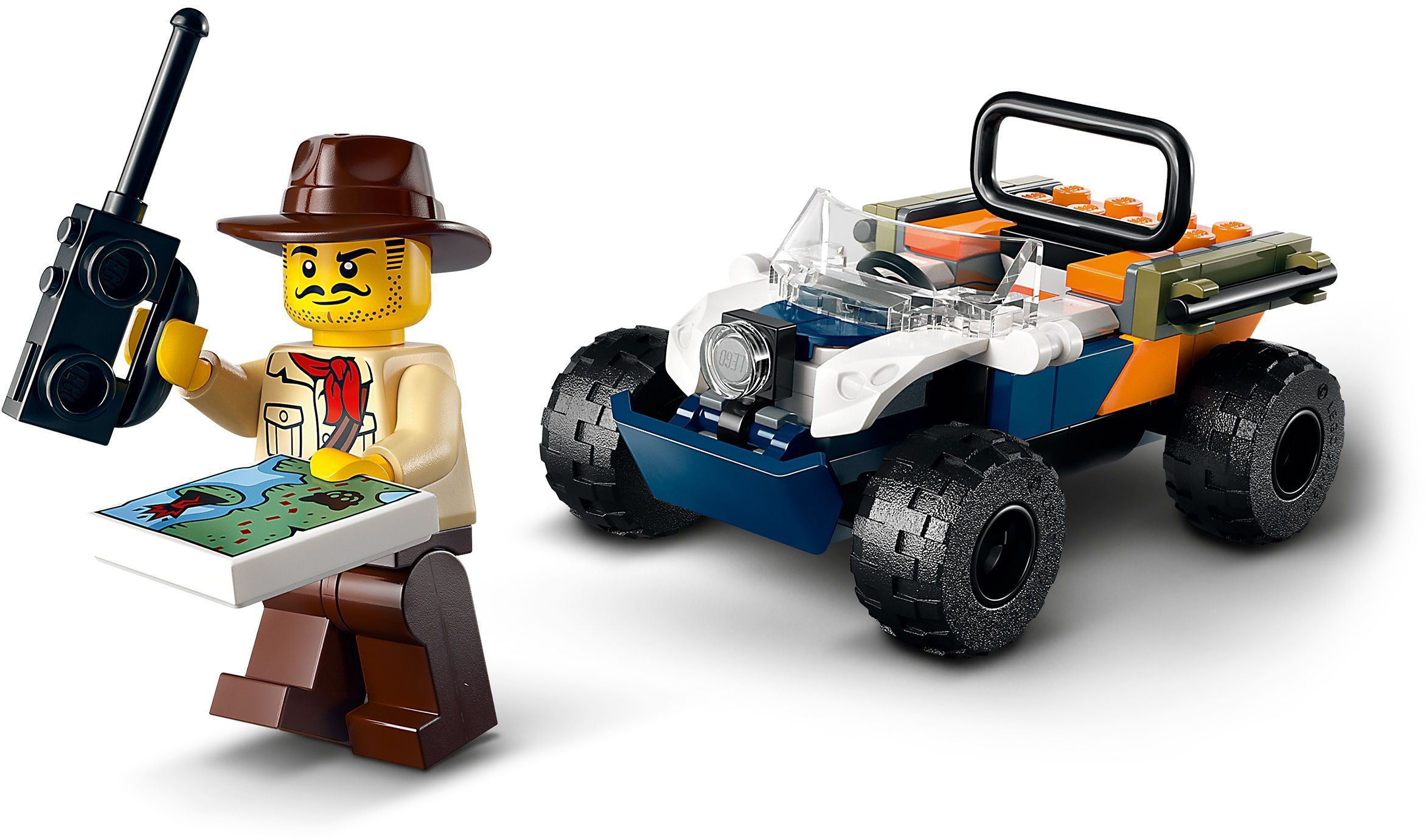 Конструктор LEGO 60424 City Квадроцикл для дослідження джунглів «місія Червоної панди»фото7