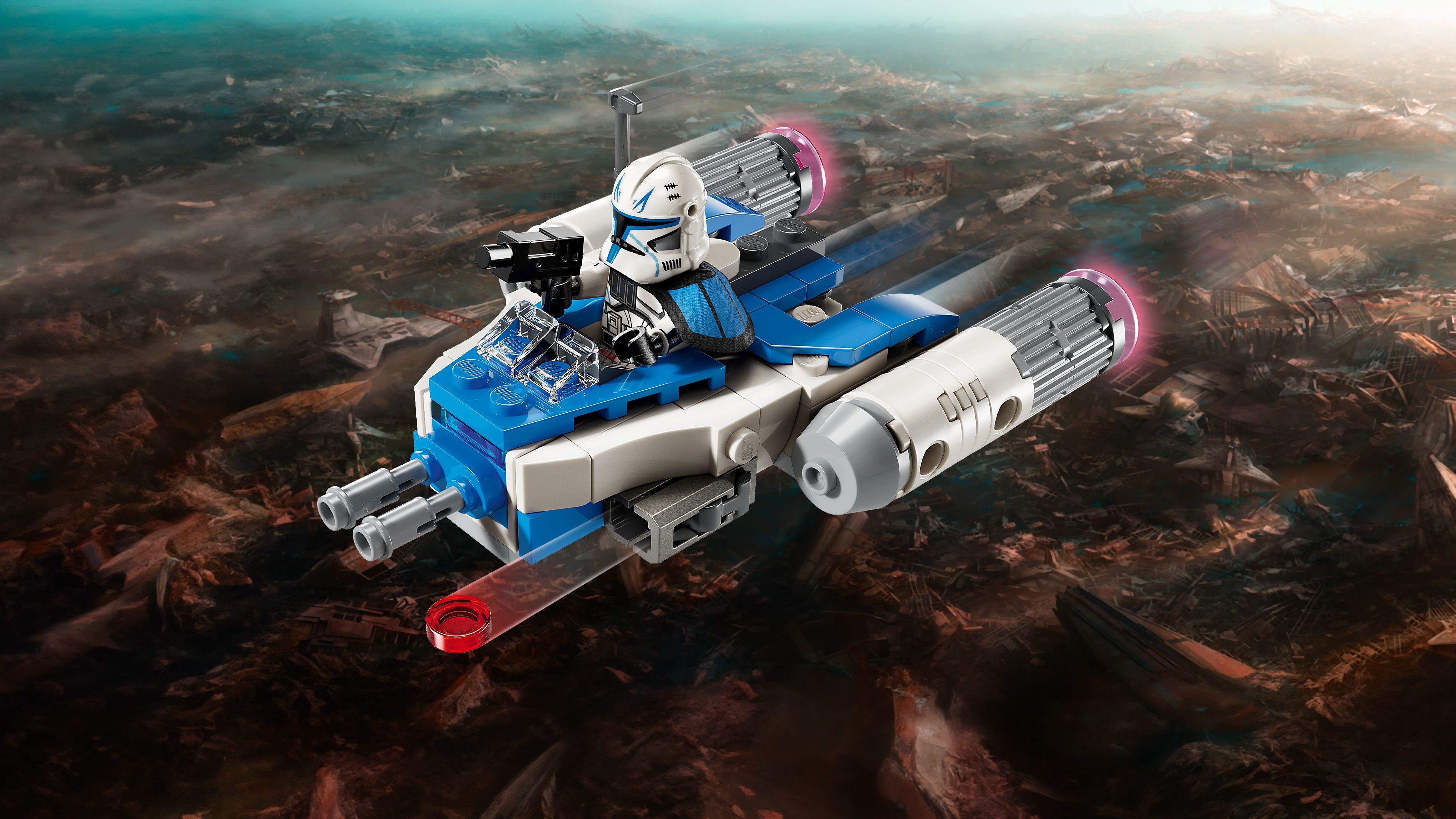 Конструктор LEGO 75391 Star Wars Микроистребитель Y-Wing Капитана Рексафото11