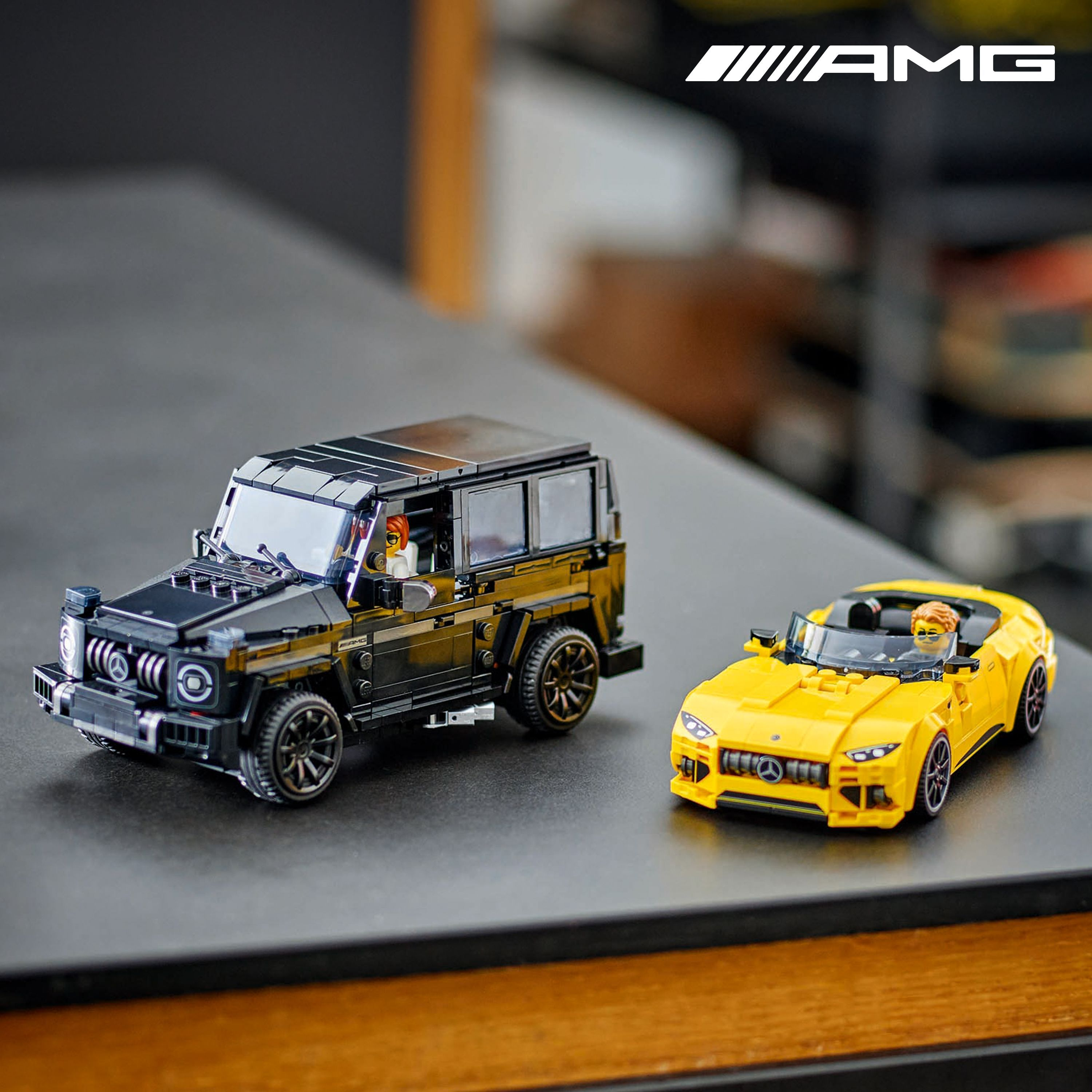 Конструктор LEGO 76924 Speed Champions Mercedes-AMG G 63 и Mercedes-AMG SL 63 фото 24