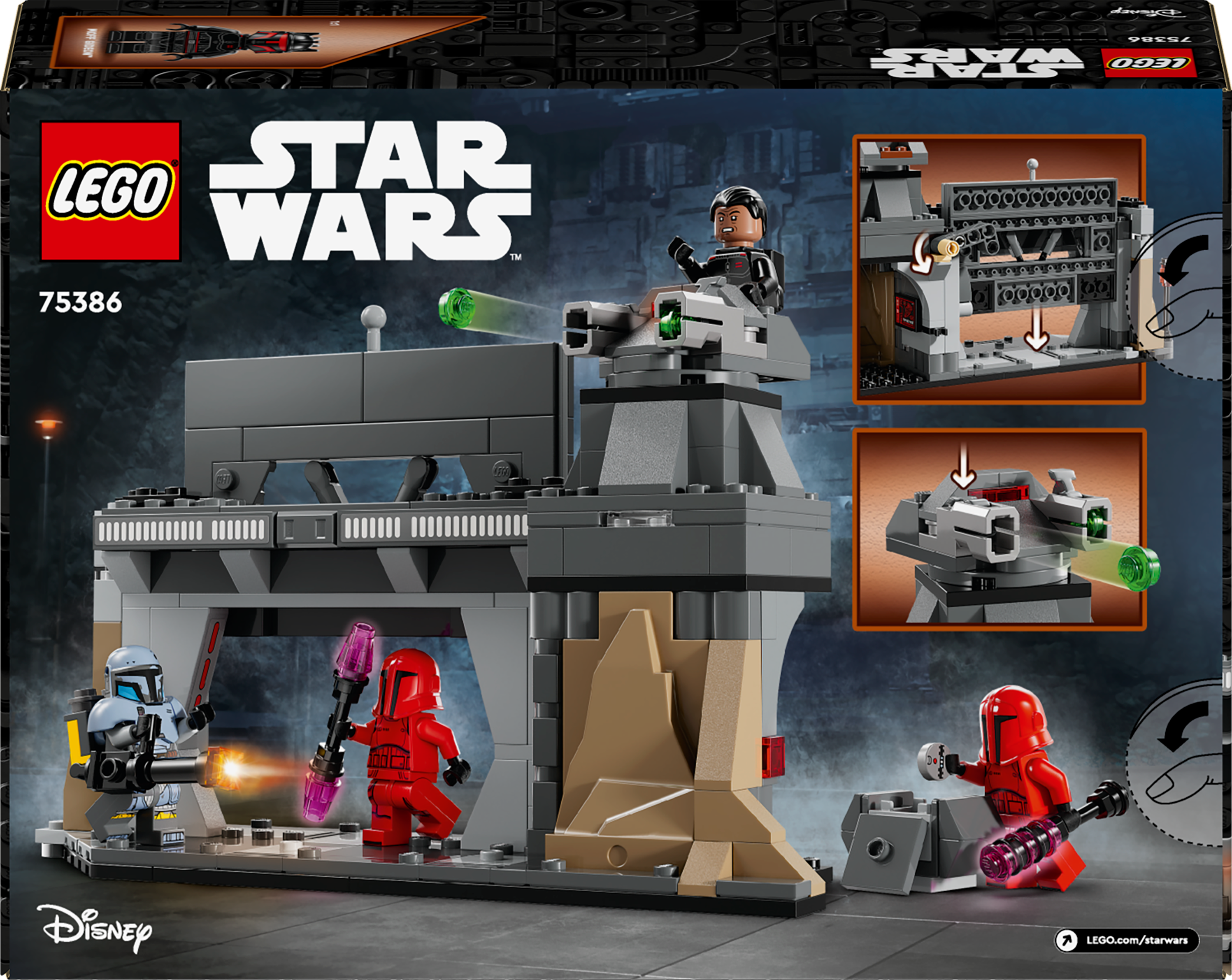 LEGO 75386 STAR WARS Бій «Паз Візсла й Мофф Ґідеон»фото10