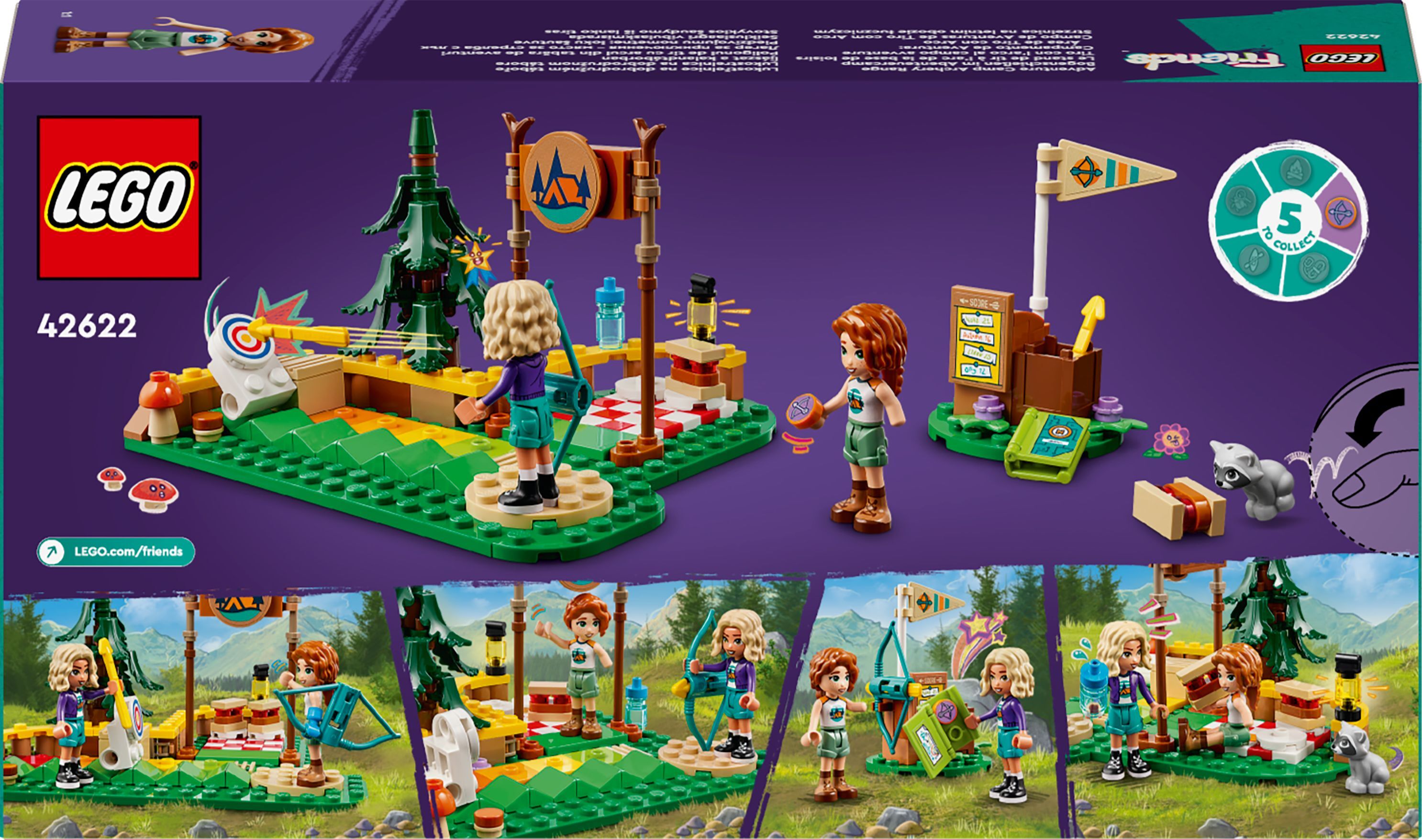 LEGO 42622 Friends Стрельбище в приключенческом лагере фото 9