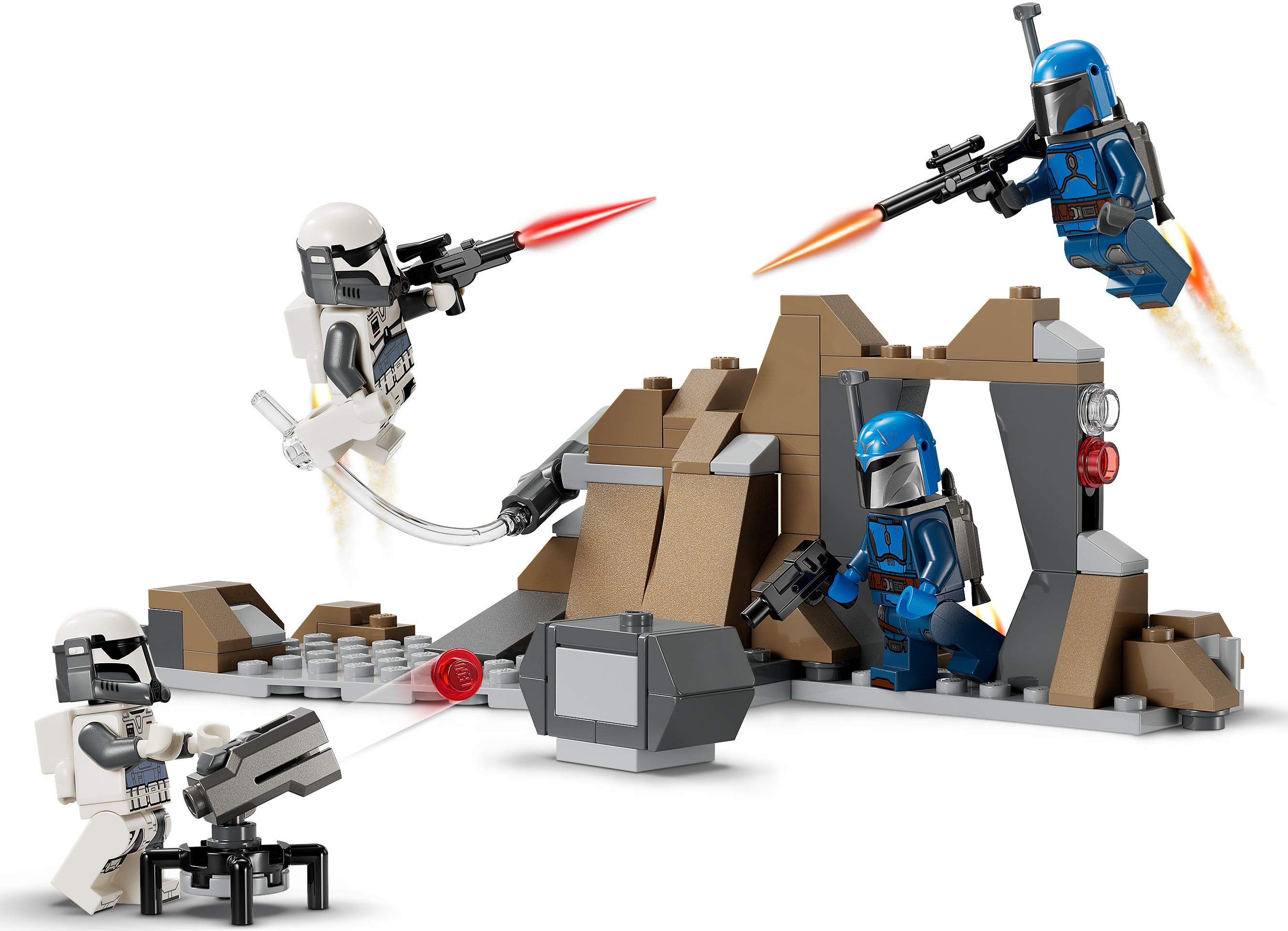 Конструктор LEGO 75373 STAR WARS Боевой комплект«Засада на Мандалоре» фото 7