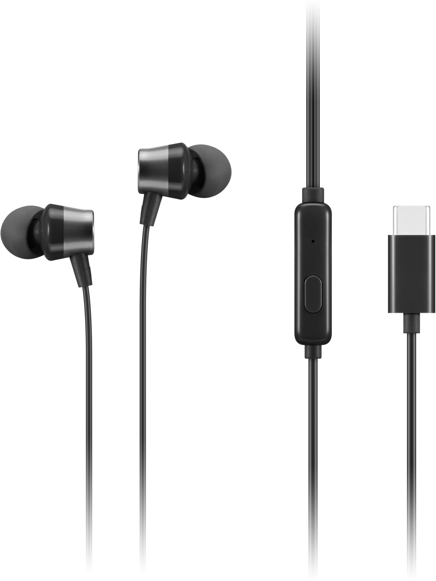 Наушники Lenovo USB-C Wired In-Ear Headphone (4XD1J77351) фото 2
