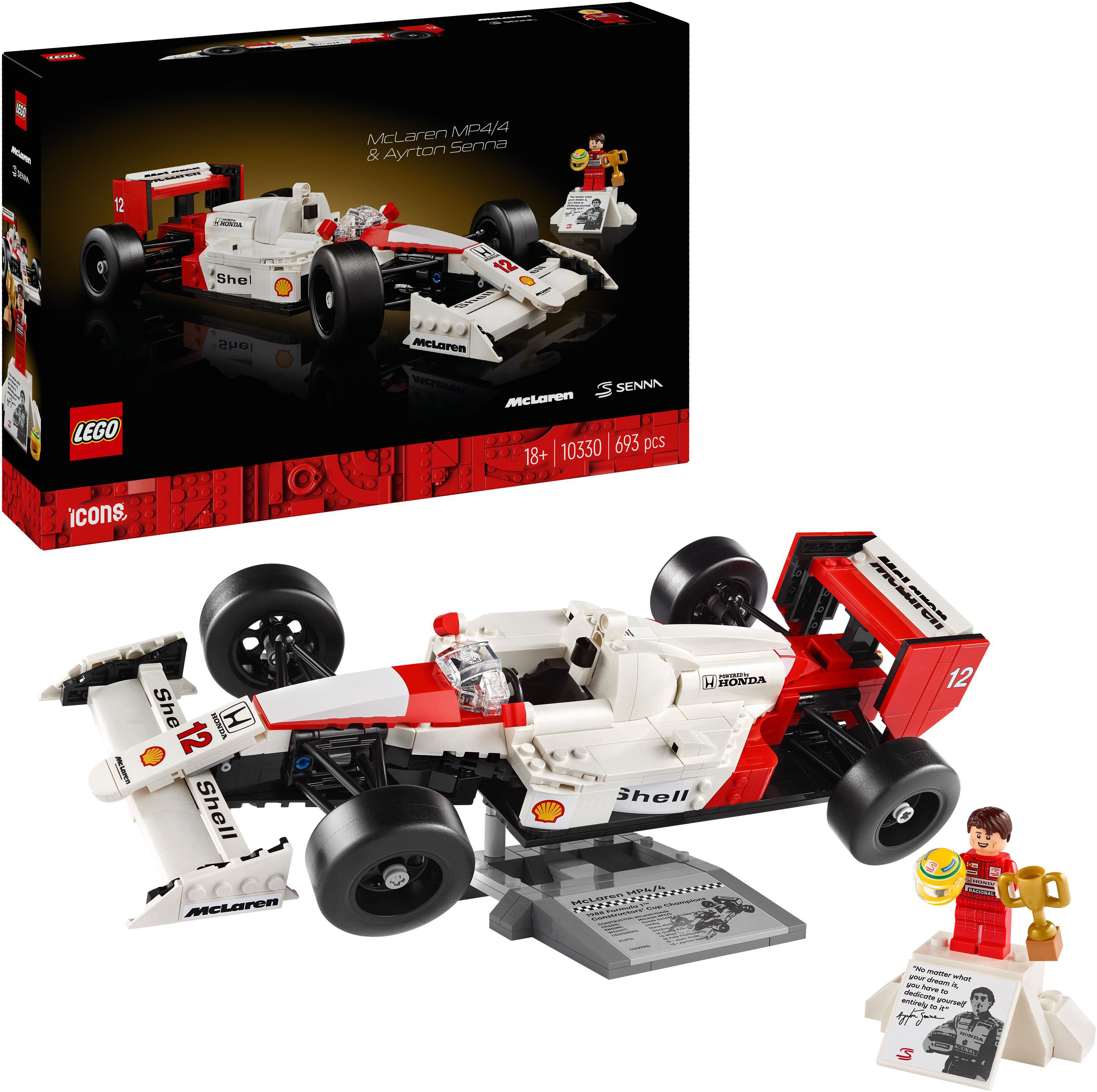 LEGO 10330 Icons McLaren MP4/4 и Айртон Сенна фото 13