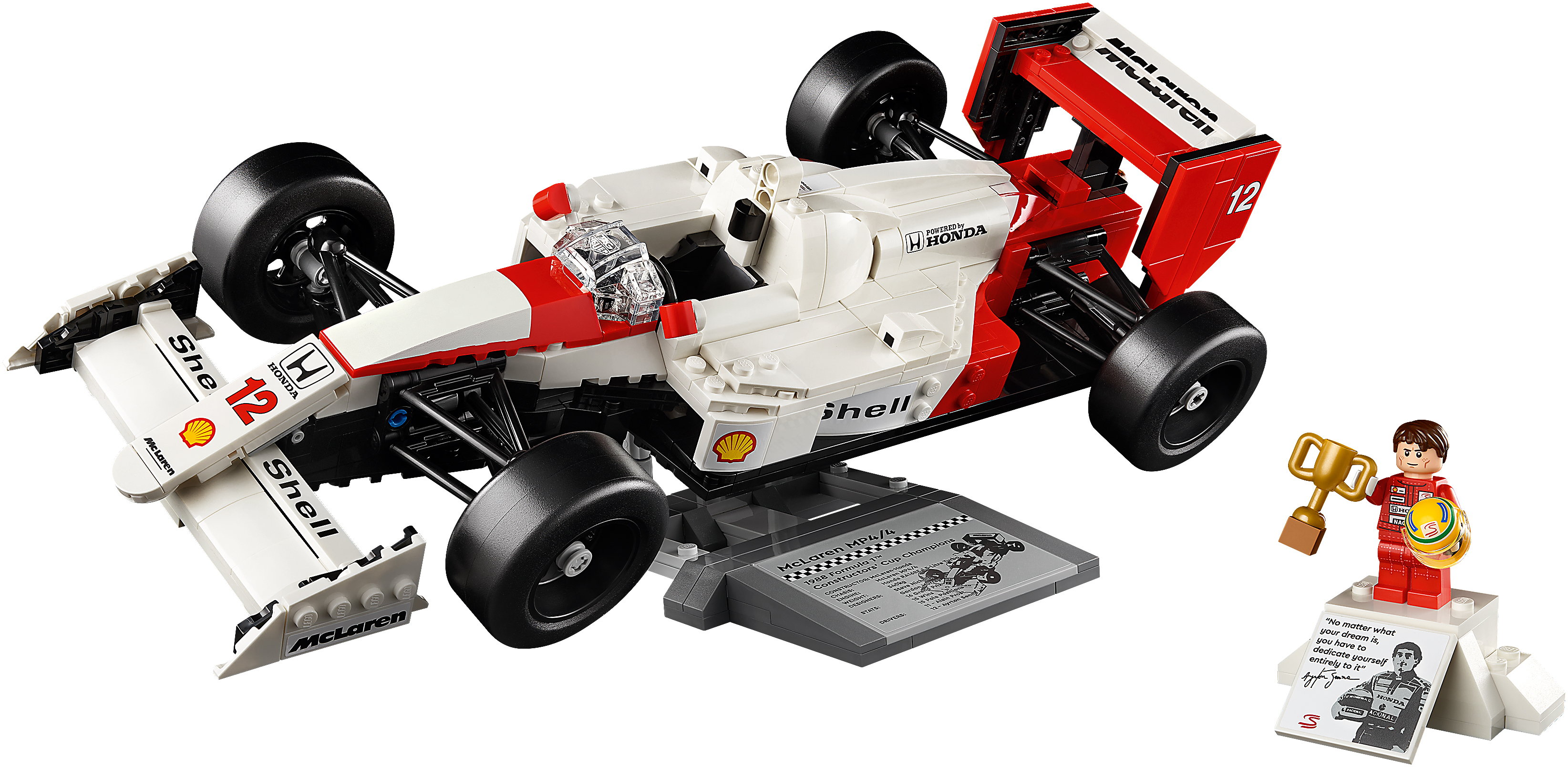 LEGO 10330 Icons McLaren MP4/4 и Айртон Сенна фото 4
