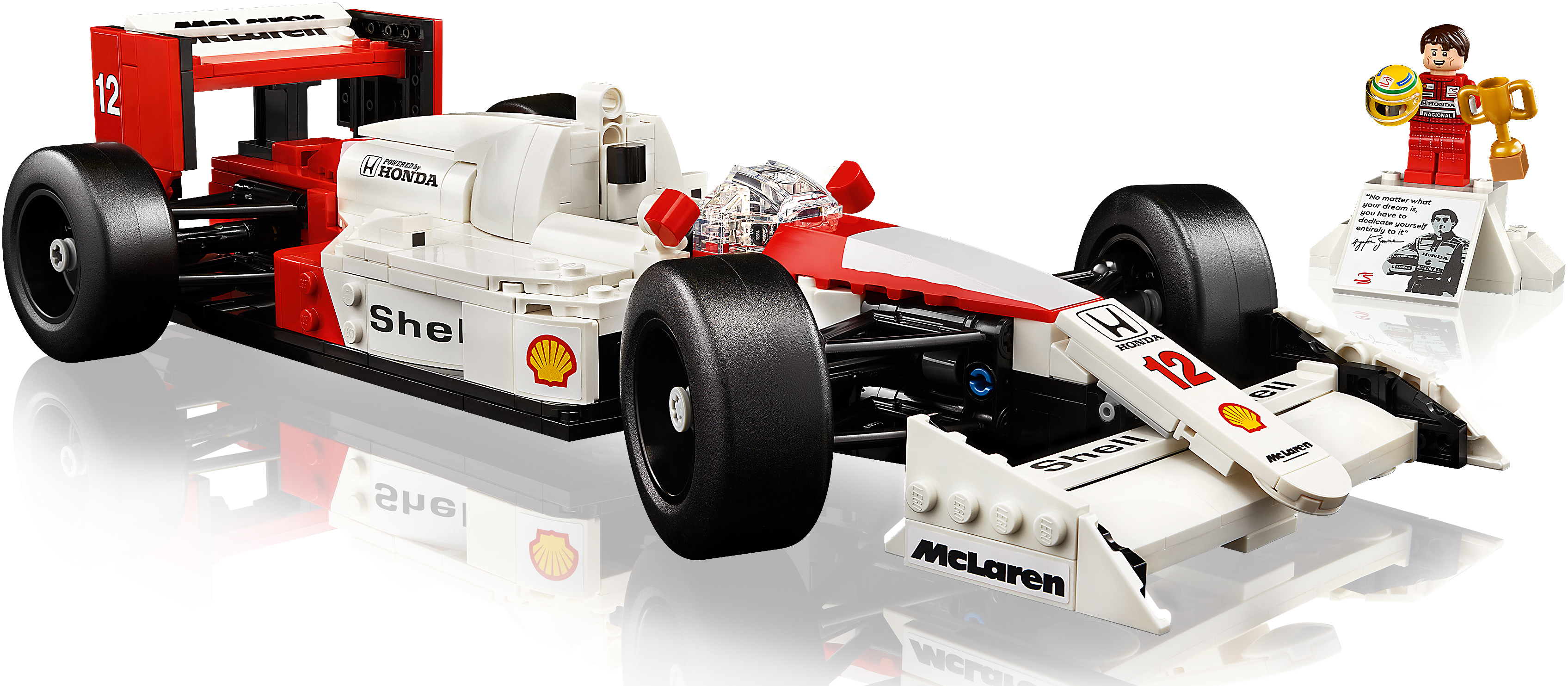LEGO 10330 Icons McLaren MP4/4 та Айртон Сеннафото5