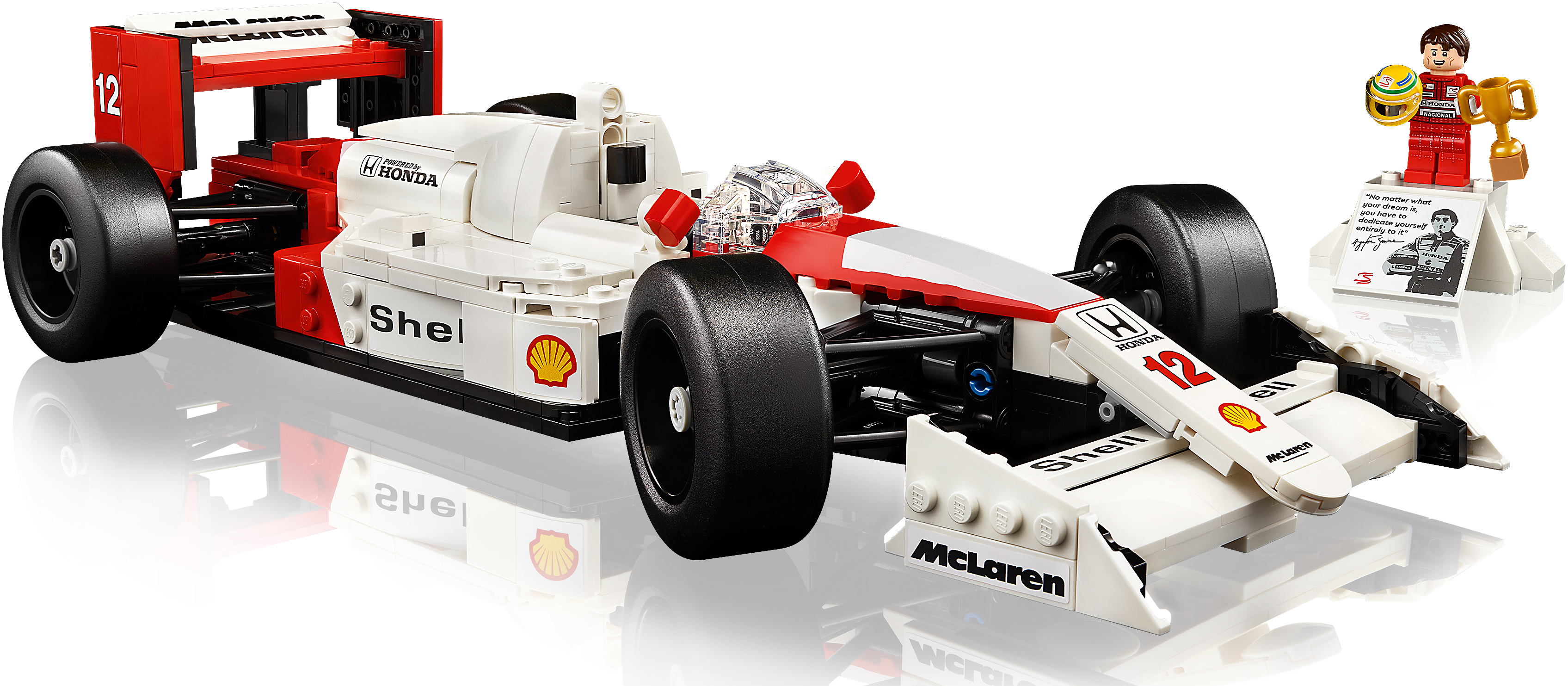 LEGO 10330 Icons McLaren MP4/4 и Айртон Сенна фото 5