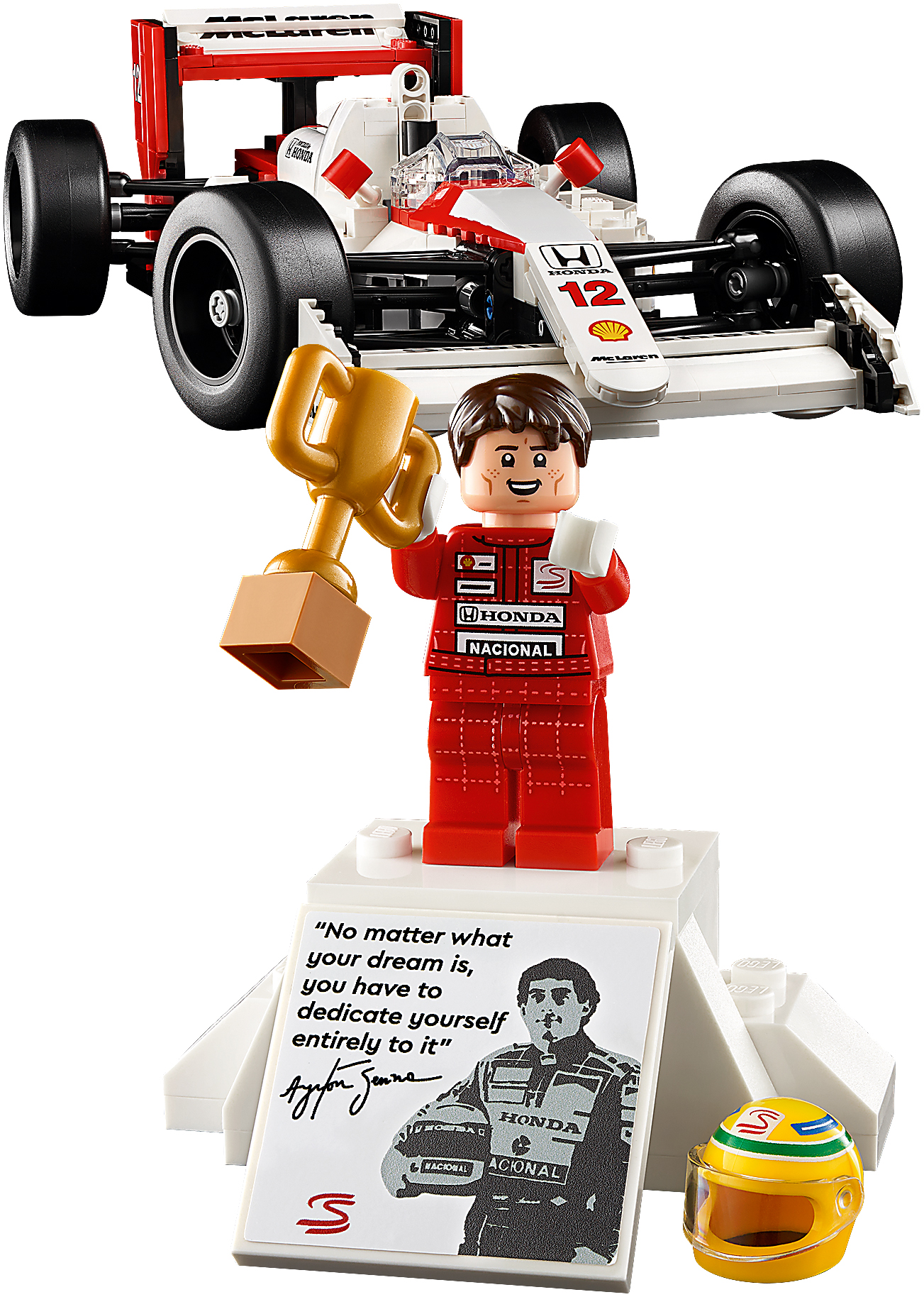 LEGO 10330 Icons McLaren MP4/4 и Айртон Сенна фото 6