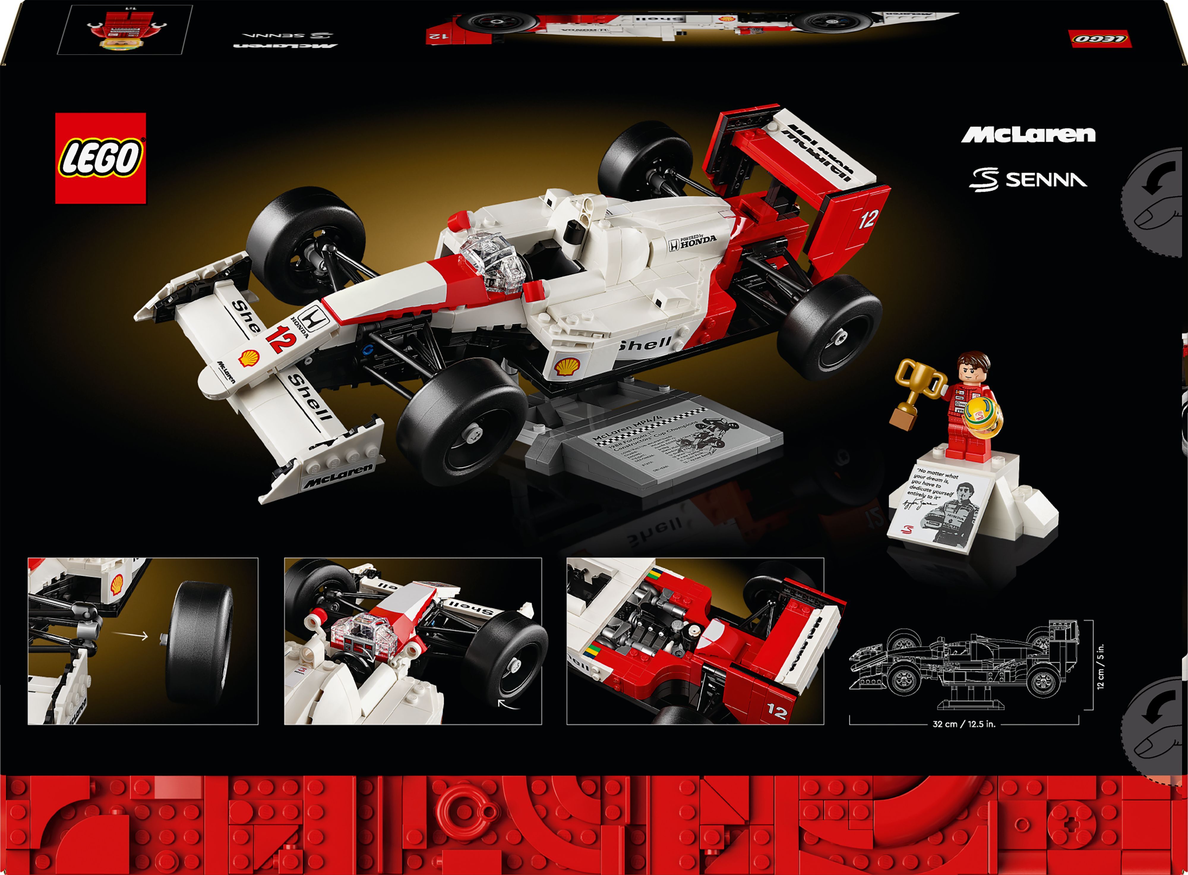 LEGO 10330 Icons McLaren MP4/4 і Айртон Сеннафото14