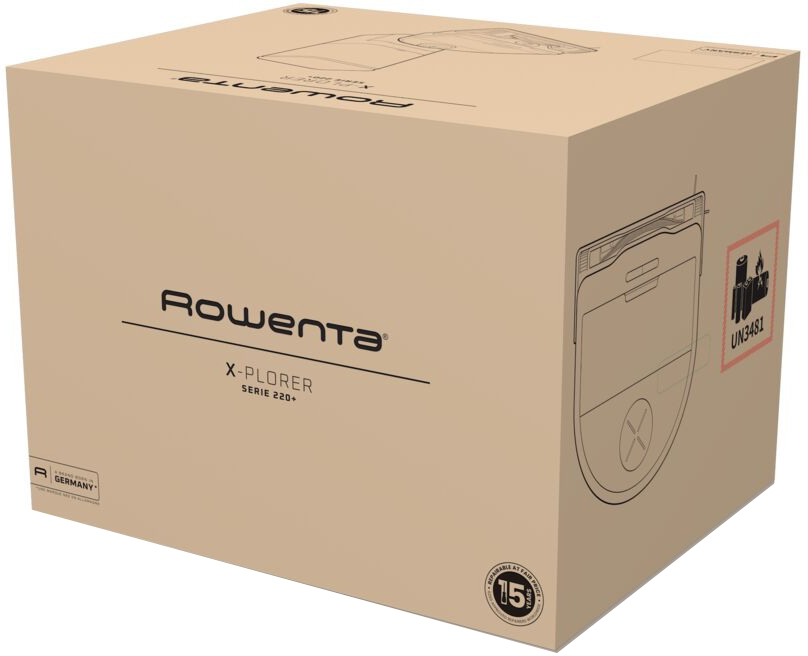 Робот-пилосос Rowenta X-Plorer Serie 220+ RR9485WHфото5