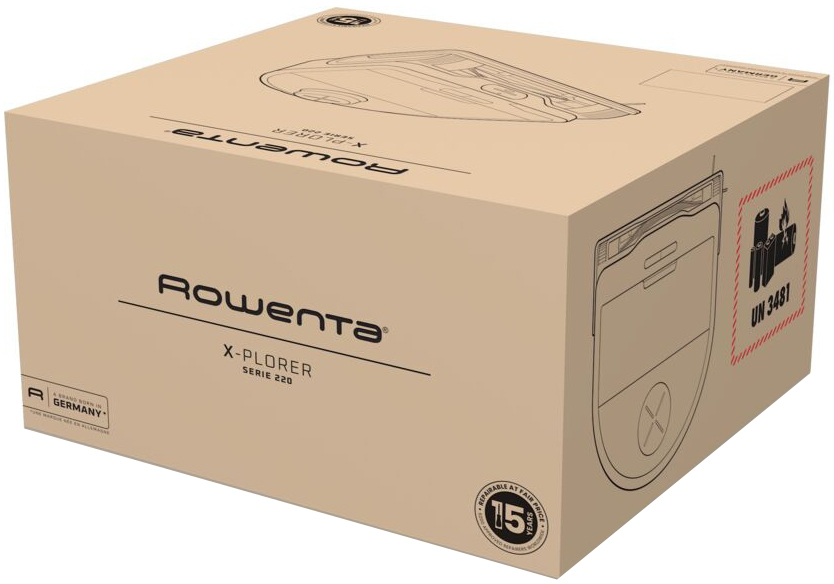 Робот-пилосос Rowenta X-Plorer Serie 220 RR9465WHфото5