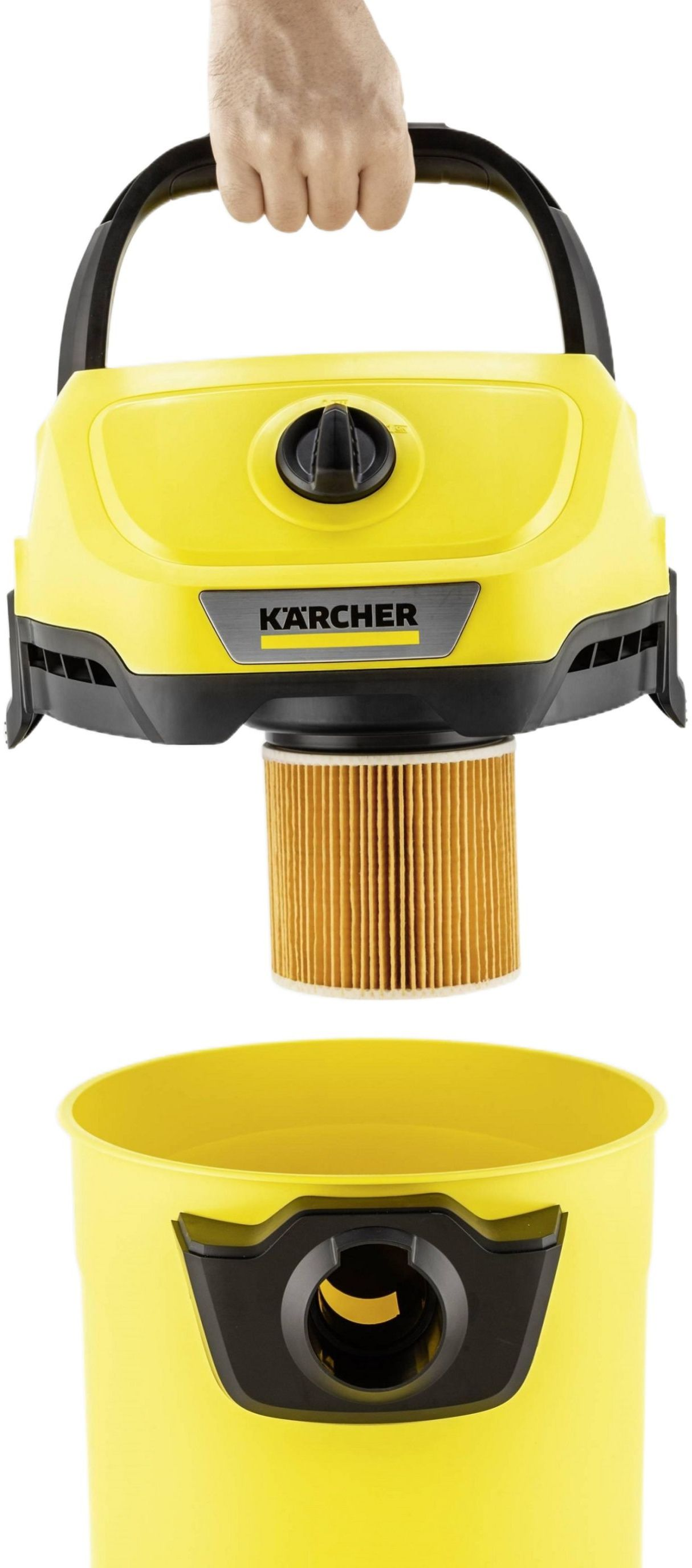 Пилосос Karcher WD 3 V-17/4/20 + Засіб для догляду RM 652 (9.612-566.0)фото2