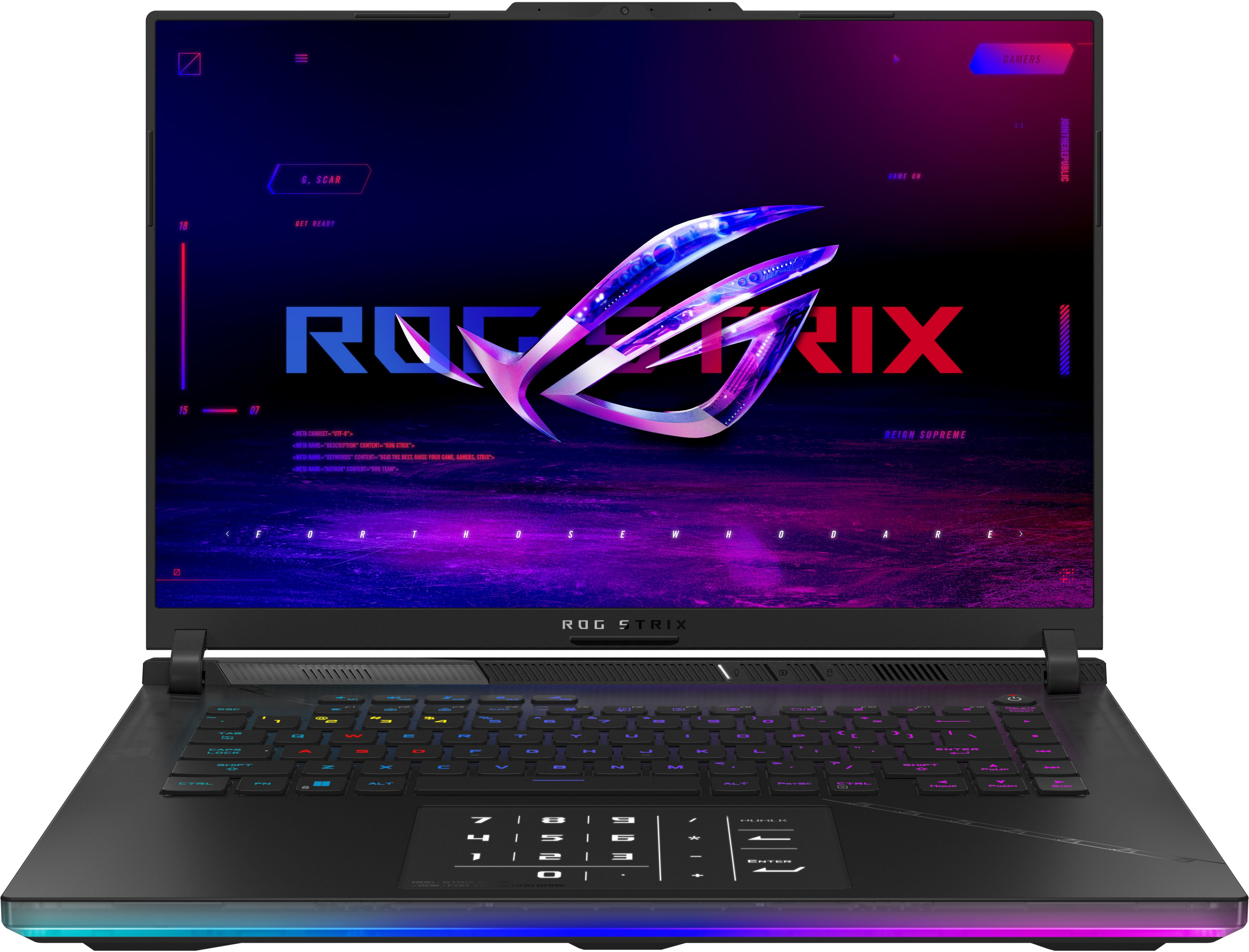 Ноутбук ASUS ROG Strix SCAR 16 G634JZR-RA124X (90NR0IC2-M005M0)фото2
