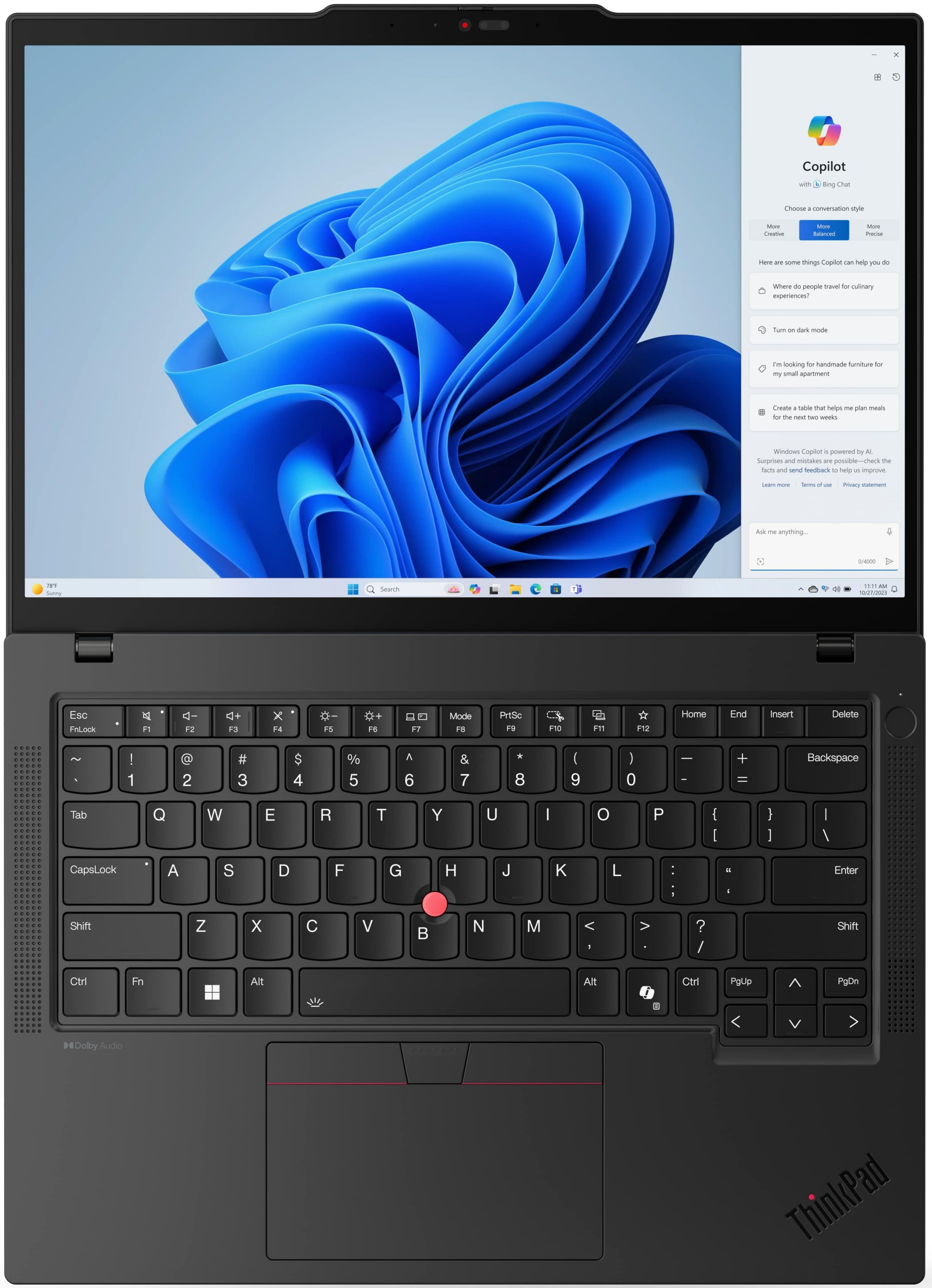 Ноутбук LENOVO ThinkPad T14-G5 (21ML0051RA) фото 8