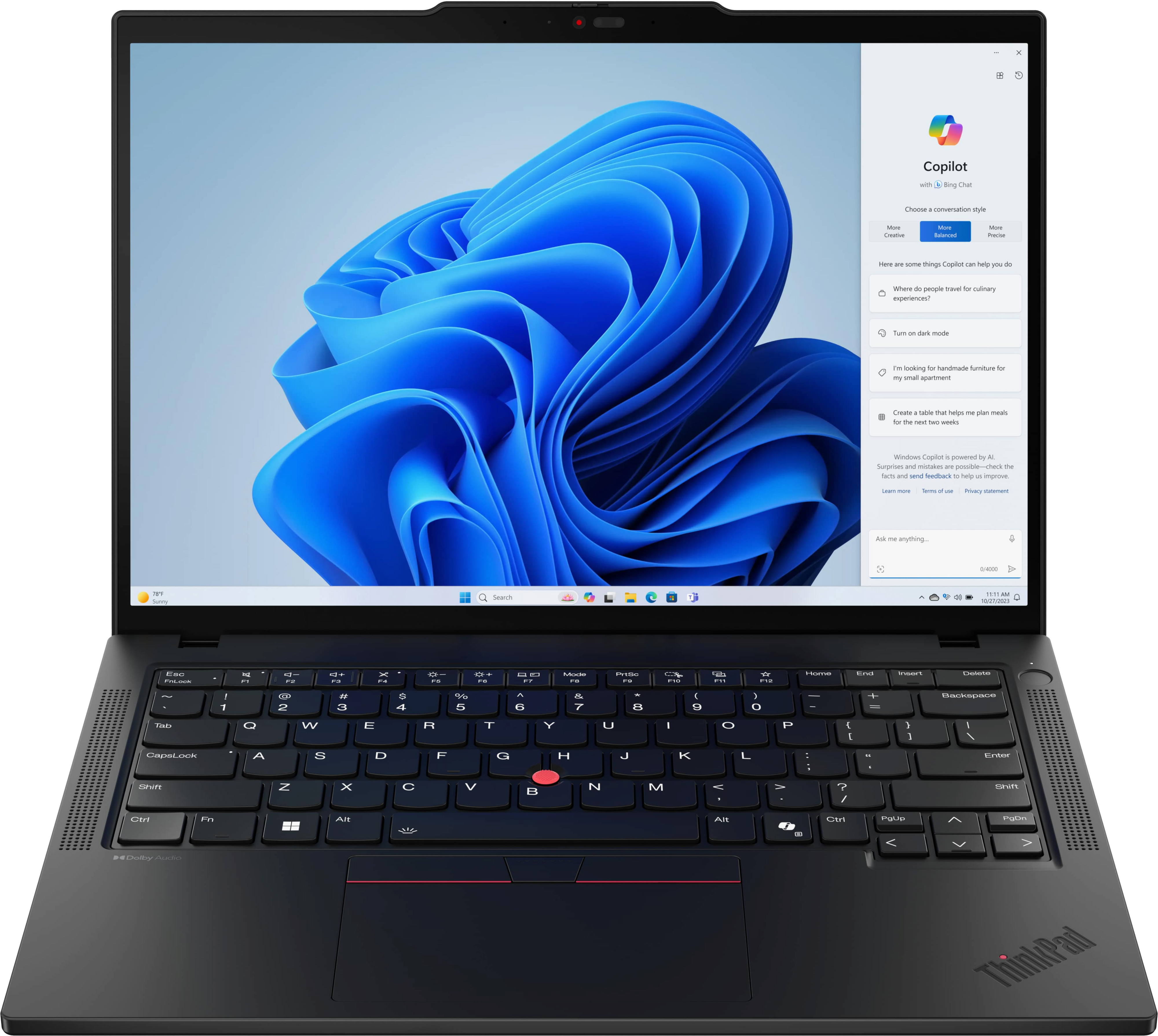 Ноутбук LENOVO ThinkPad T14-G5 (21ML004QRA)фото2