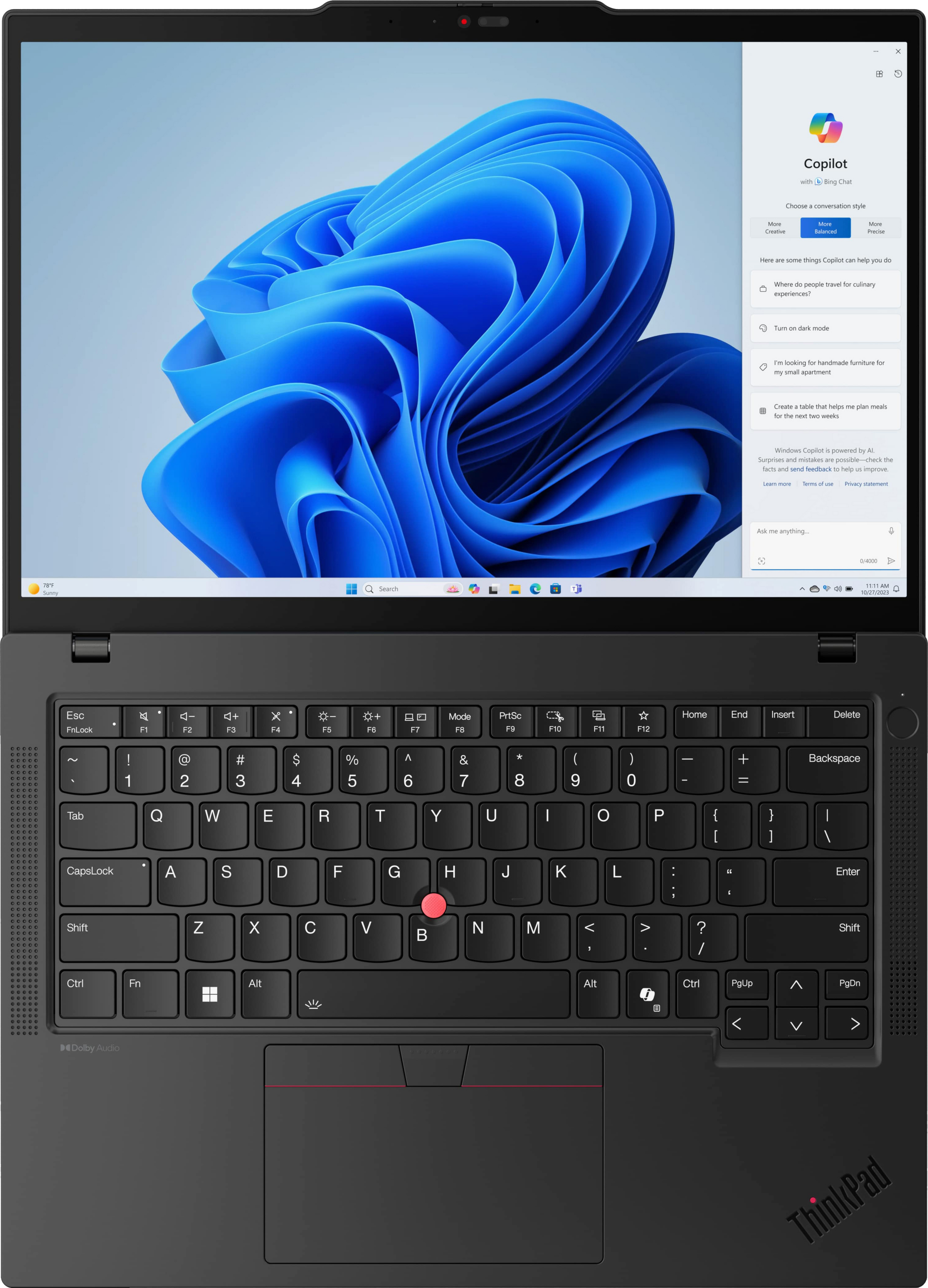 Ноутбук LENOVO ThinkPad T14-G5 (21ML004QRA)фото7