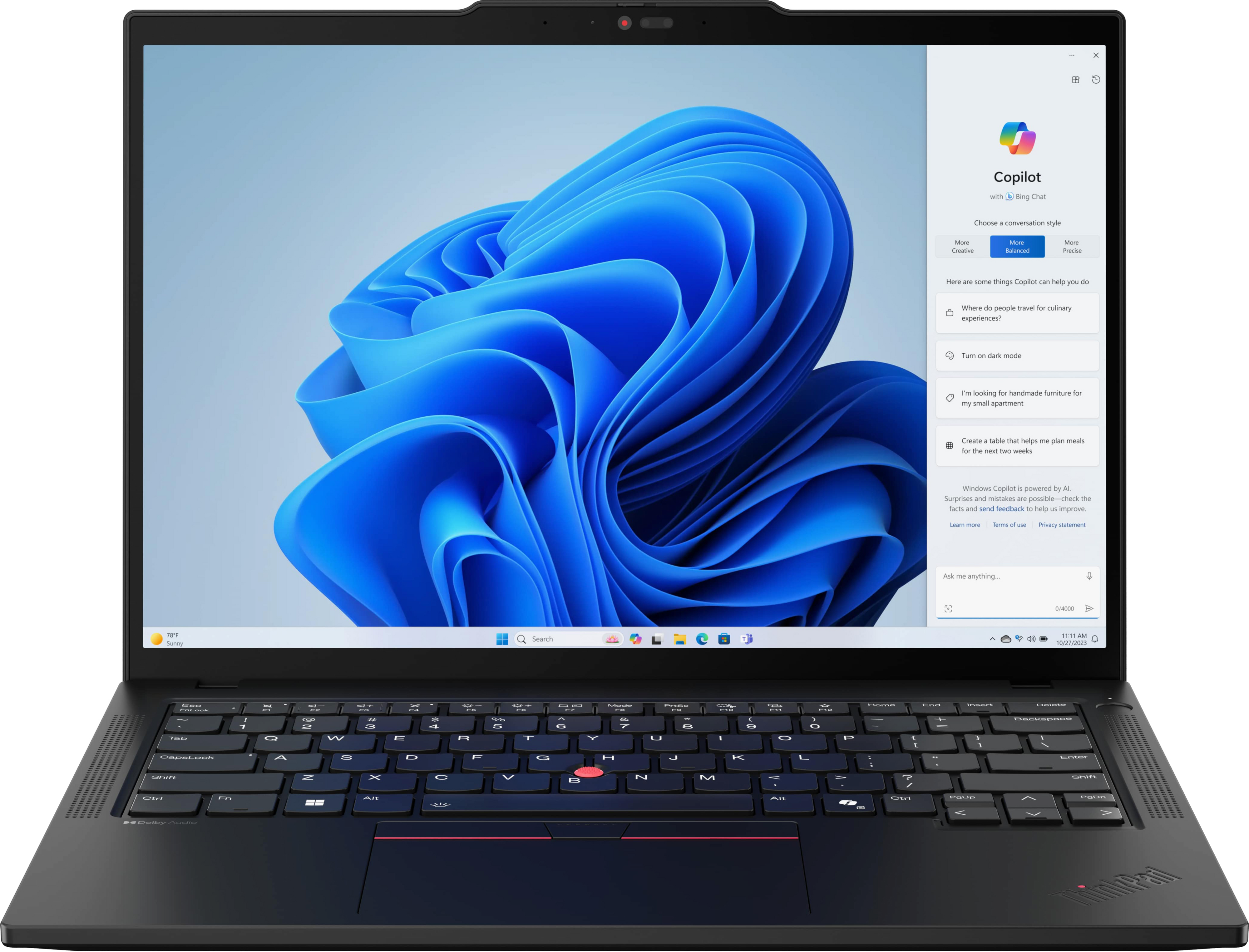 Ноутбук LENOVO ThinkPad T14-G5 (21ML004QRA)фото5