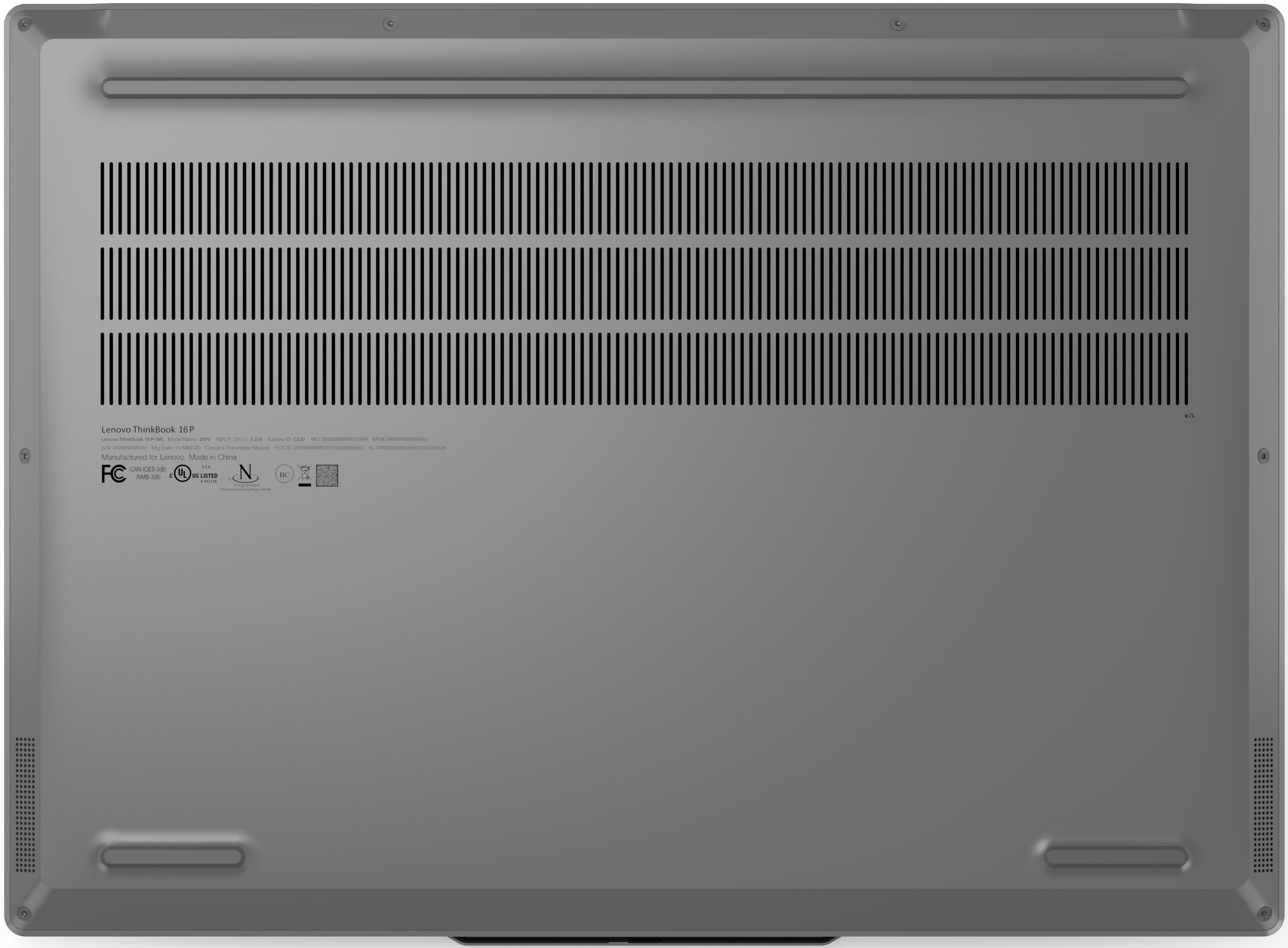 Ноутбук LENOVO ThinkBook 16p-G5 (21N5000XRA)фото15