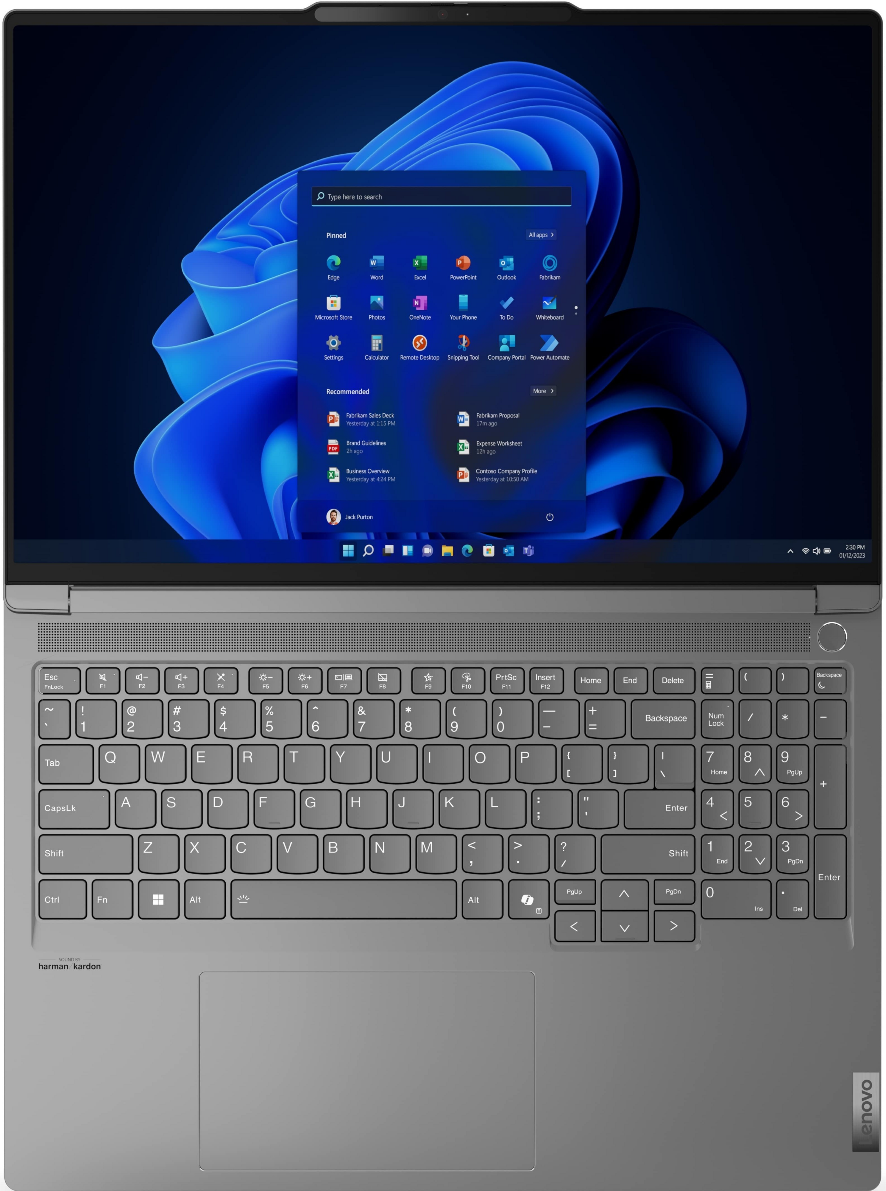 Ноутбук LENOVO ThinkBook 16p-G5 (21N5000XRA)фото5