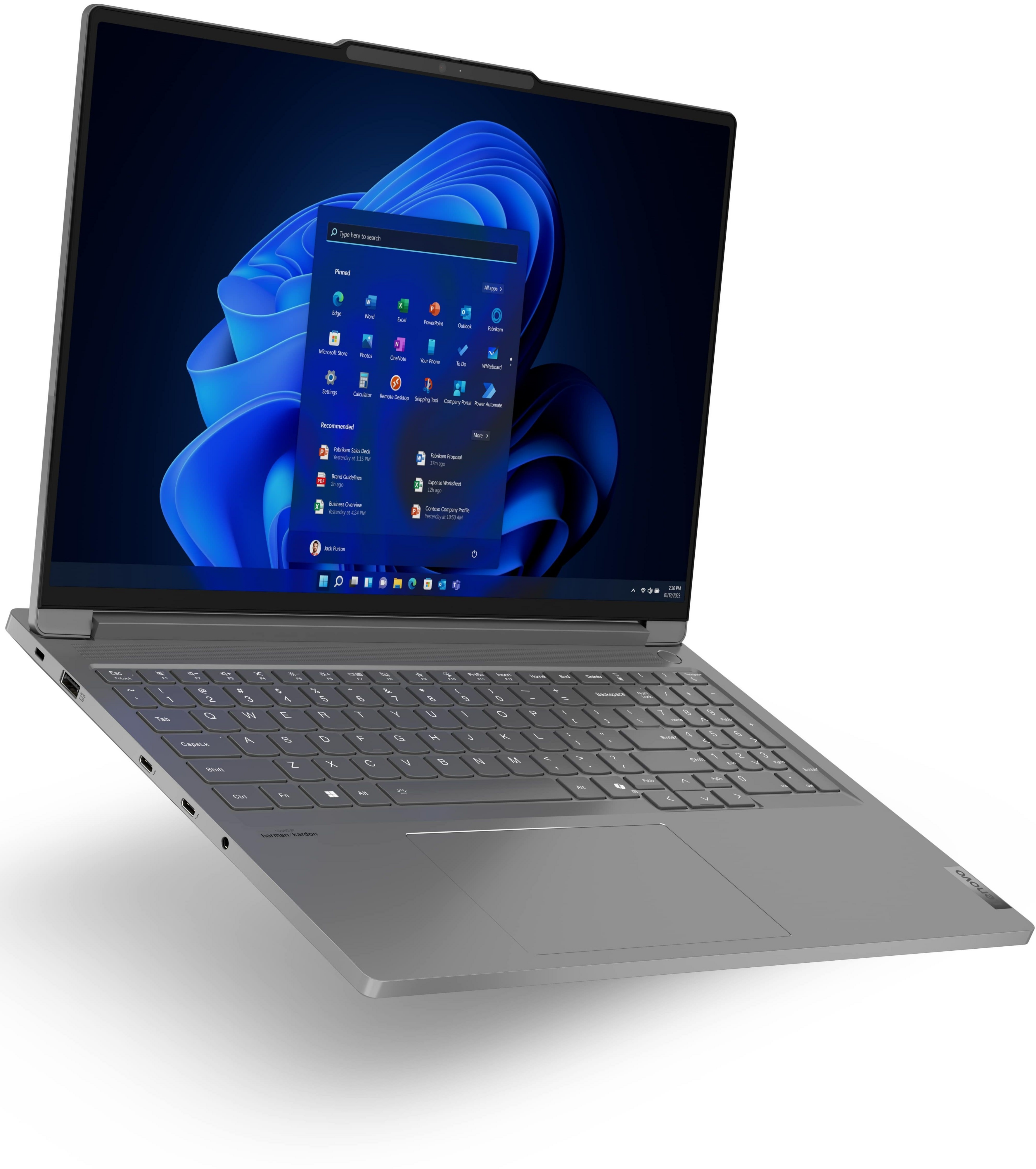 Ноутбук LENOVO ThinkBook 16p-G5 (21N5000XRA)фото3