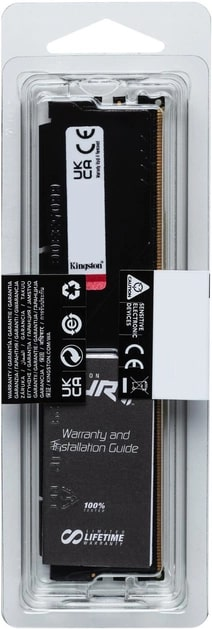 Память ПК Kingston DDR5 8GB 5200 FURY Beast Black EXPO (KF552C36BBE-8) фото 2