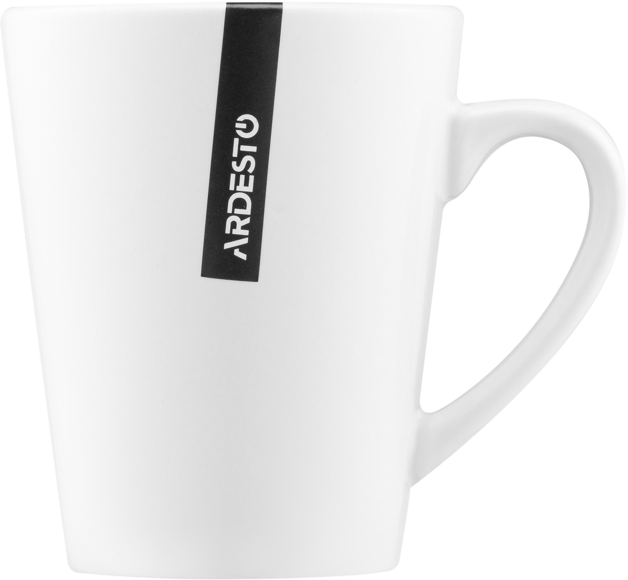 Чашка Ardesto Mario, 240мл, кераміка, білий (AR3480W)фото3