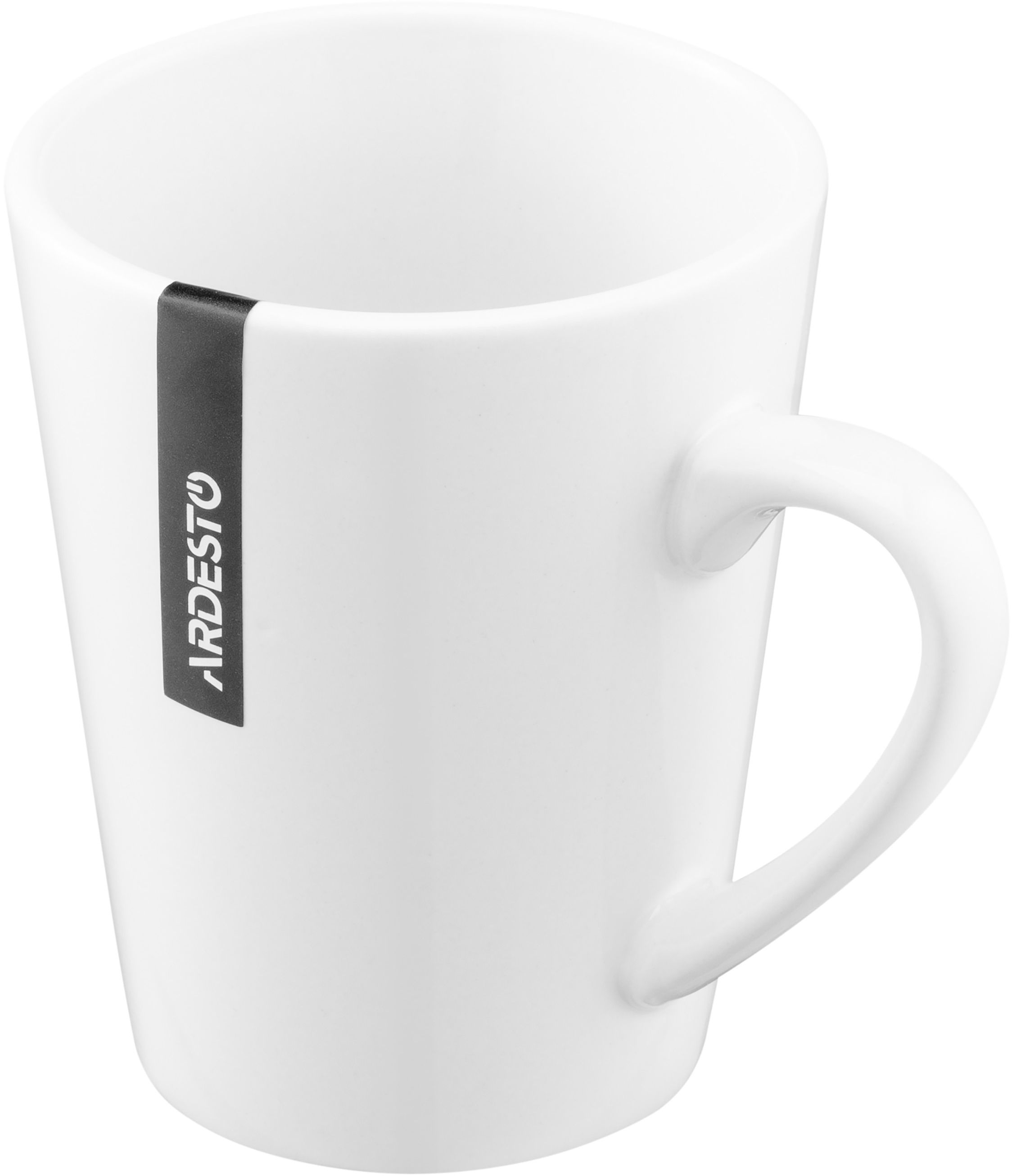 Чашка Ardesto Mario, 240мл, кераміка, білий (AR3480W)фото2