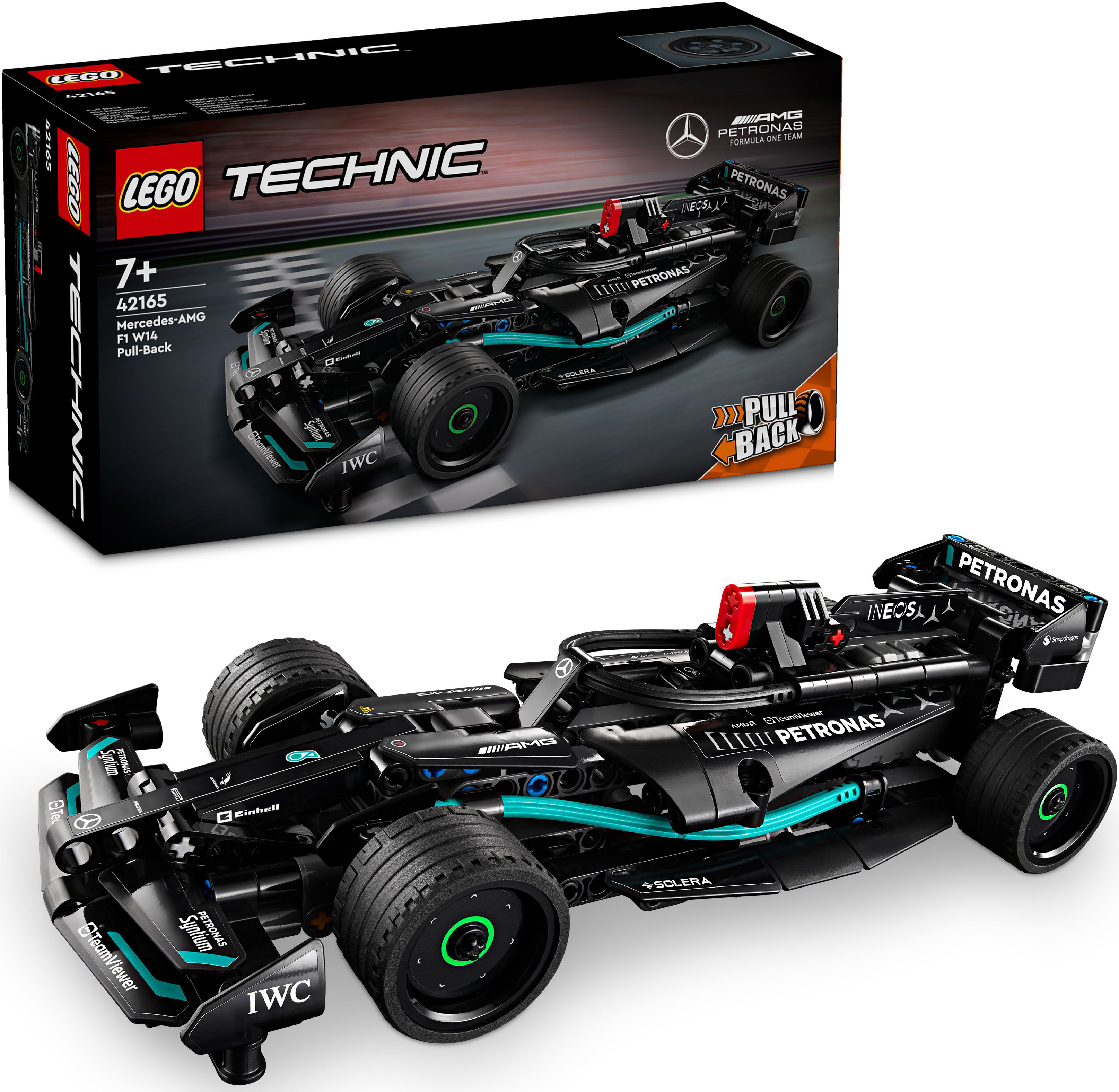 Lego 42165 Technic Mercedes-AMG F1 W14 E Performance Pull-Back фото 8