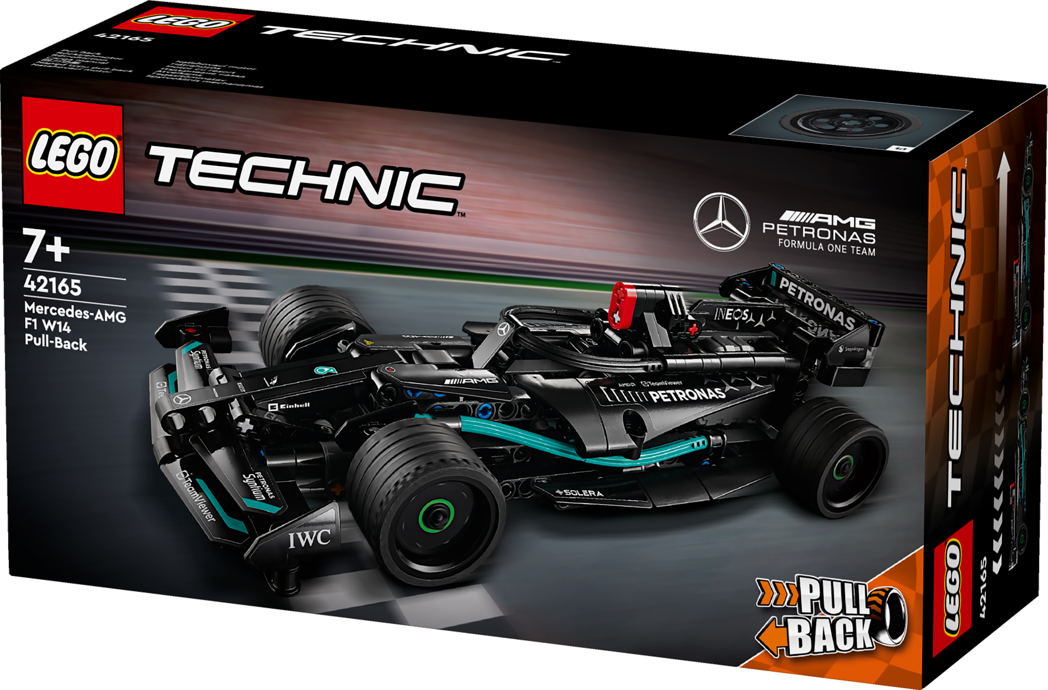 Lego 42165 Technic Mercedes-AMG F1 W14 E Performance Pull-Back фото 3