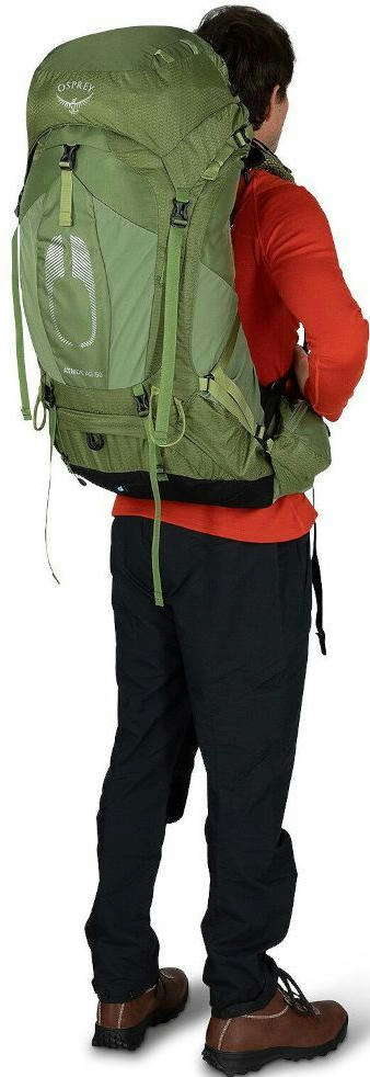 Рюкзак Osprey Atmos AG 50 mythical green - S/M - зеленийфото6