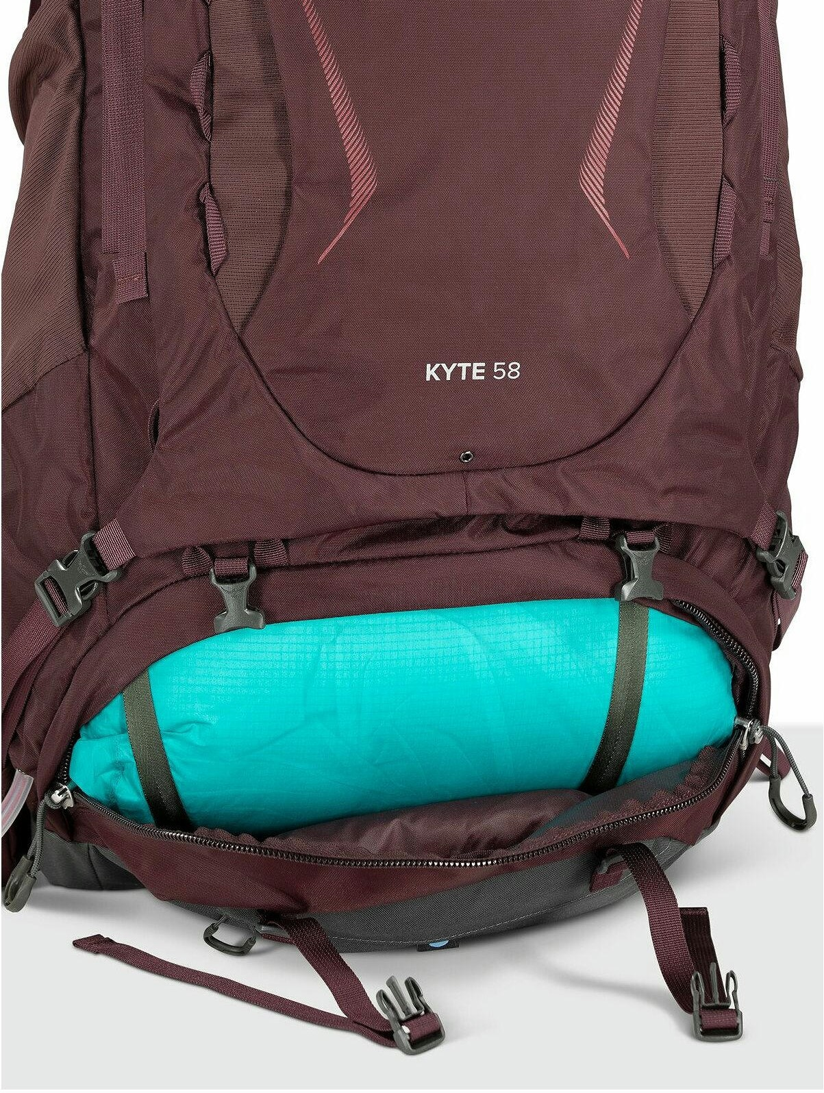 Рюкзак Osprey Kyte 58 elderberry purple – WM/L – фіолетовийфото8