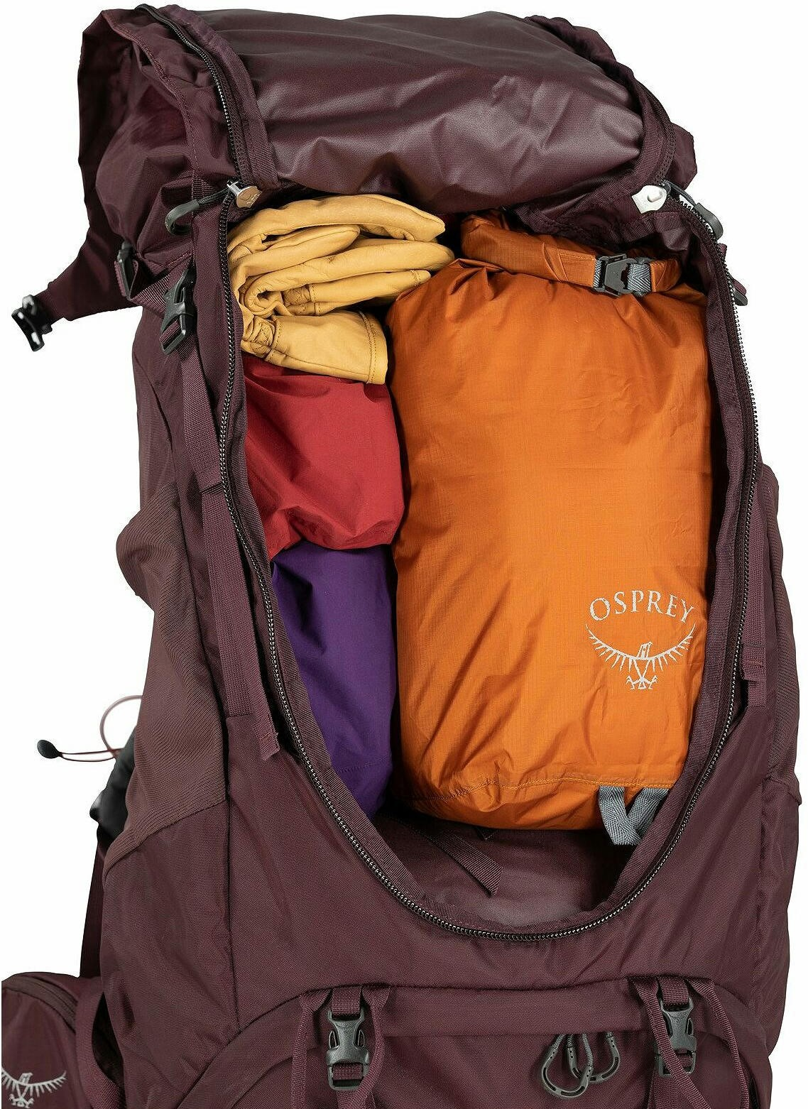 Рюкзак Osprey Kyte 58 elderberry purple – WM/L – фіолетовийфото7