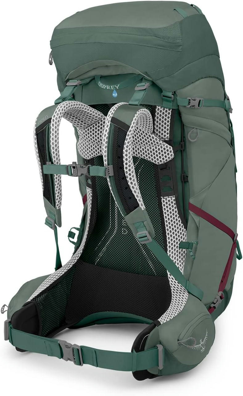 Рюкзак Osprey Aura AG LT 65 косерет/darjeeling spring green – WM/L – зеленийфото3