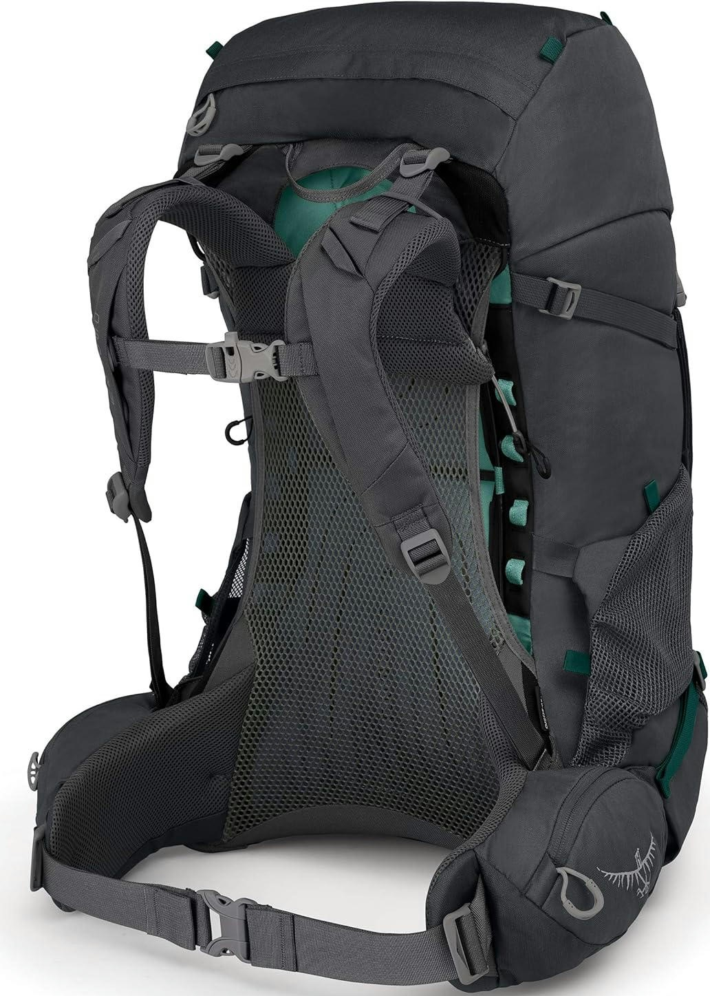 Рюкзак Osprey Renn 50 dark charcoal/gray wolf - O/S - черный фото 3