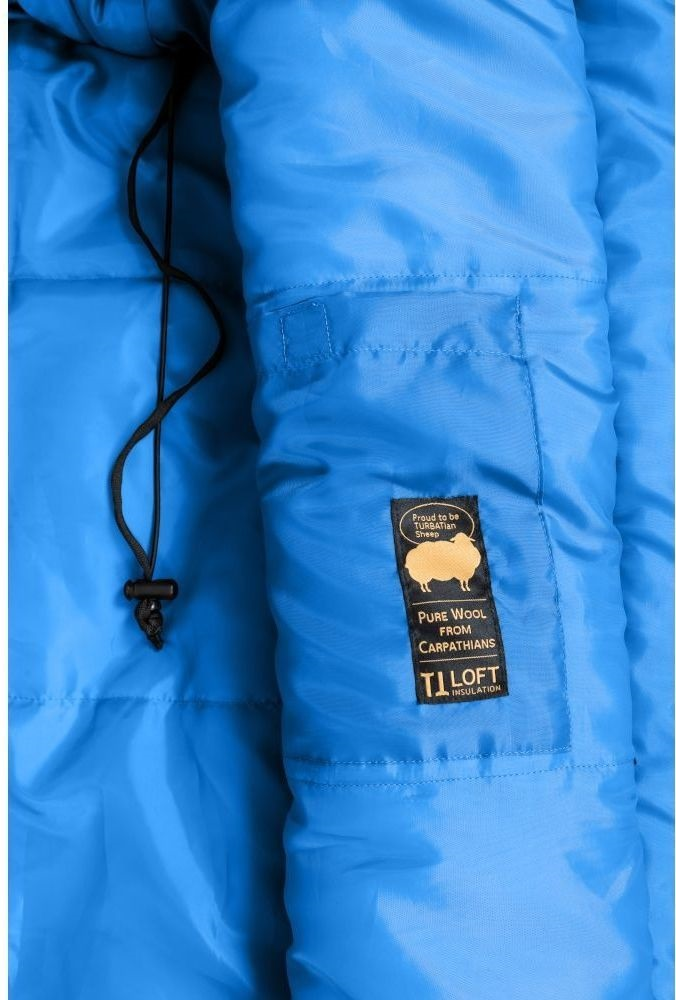 Спальник Turbat Vogen blue/yellow - 185 см - синий/желтый фото 6