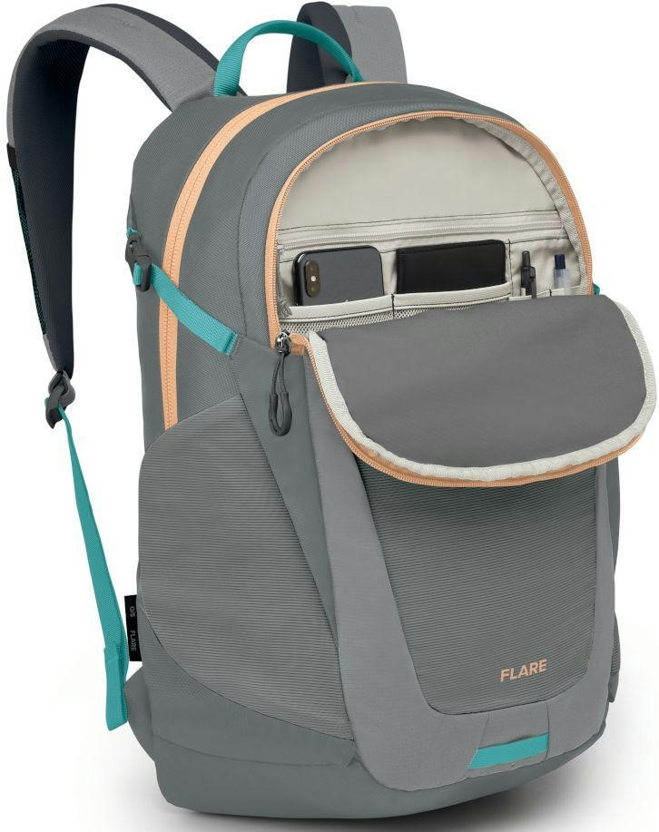 Рюкзак Osprey Flare medium grey/coal grey – O/S – сірийфото3