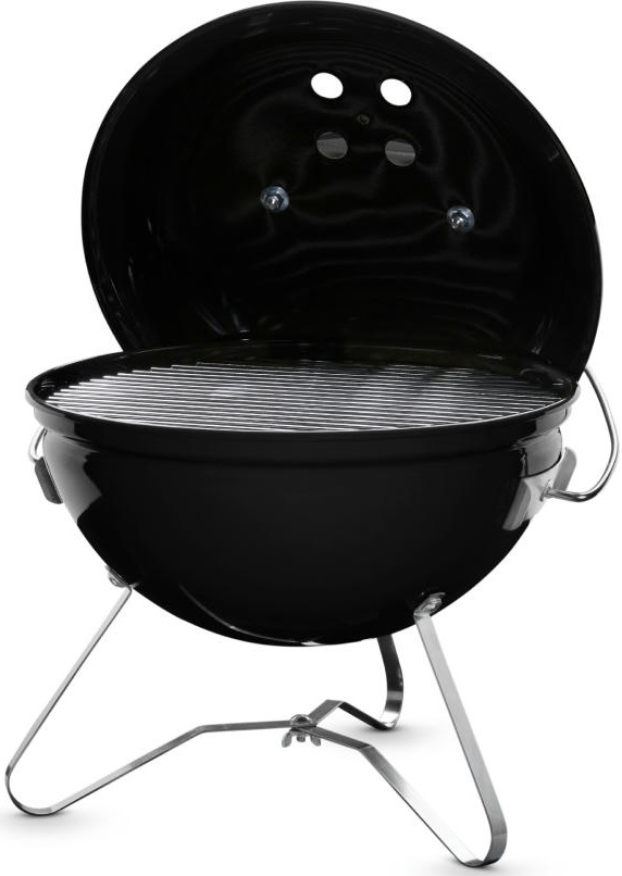 Гриль вугільний Weber Smokey Joe Premium 37см, чорний (1121004)фото5