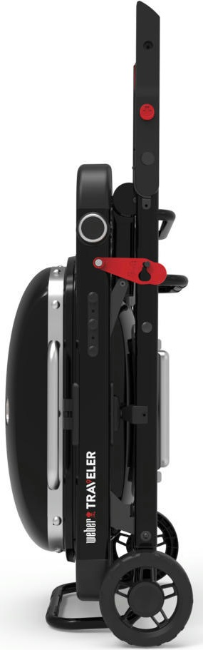Гриль газовий Weber Traveler Compact Portable, чорний (1500527)фото4