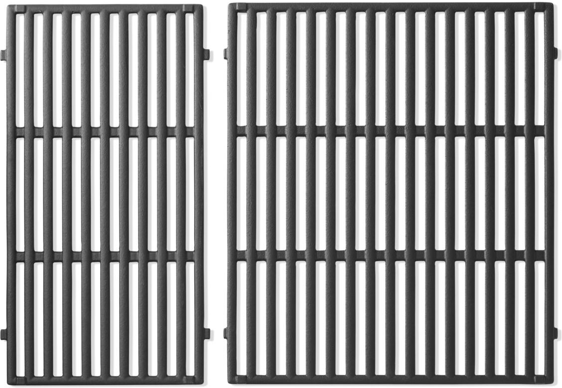 Фарфоровая эмалированная чугунная решетка Weber Crafted для гриля Genesis Series 300 черная (7853) фото 2