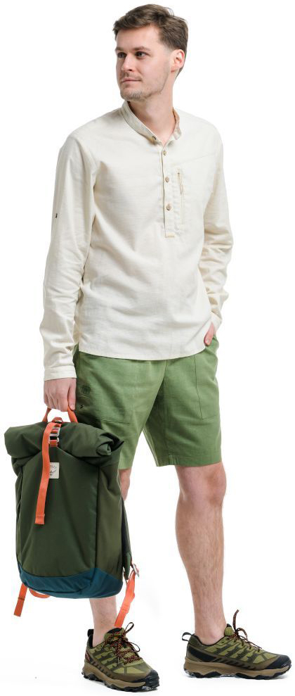 Рубашка мужская Turbat Madeira Hemp Mns light beige M бежевый фото 4