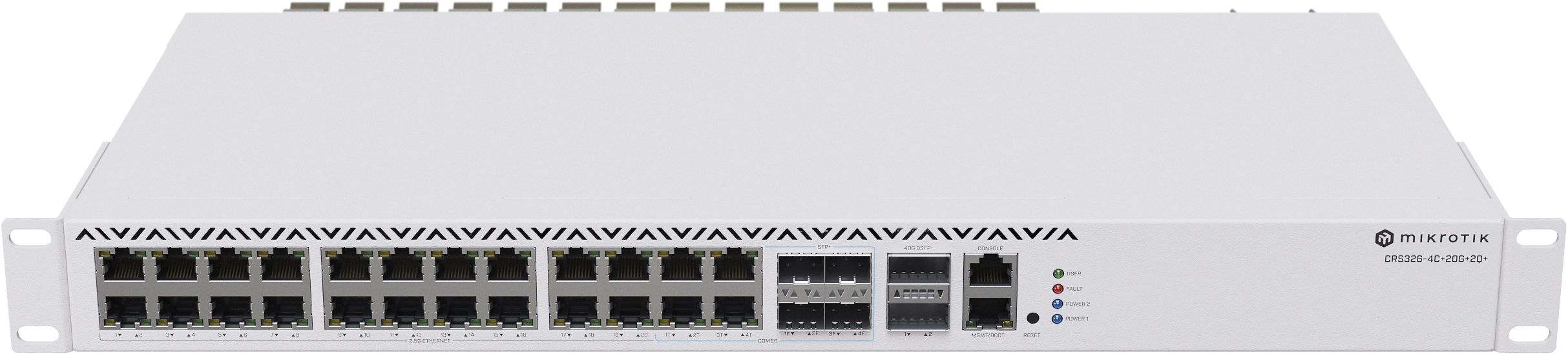 Коммутатор MikroTik Cloud Router Switch CRS326-4C+20G+2Q+RM (CRS326-4C+20G+2Q+RM) фото 2