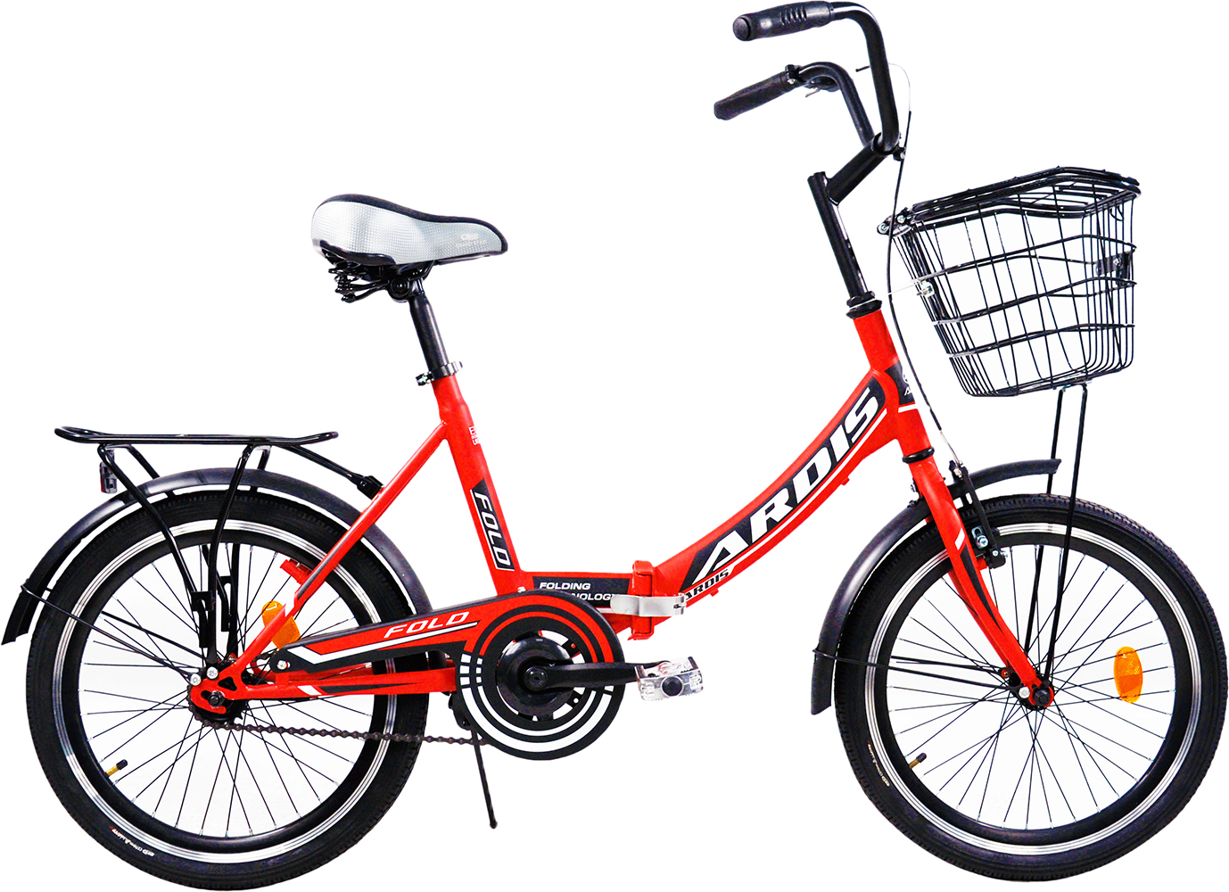 Велосипед ARDIS 20 FLD ST "FOLD", Красный (08112-К) фото 2