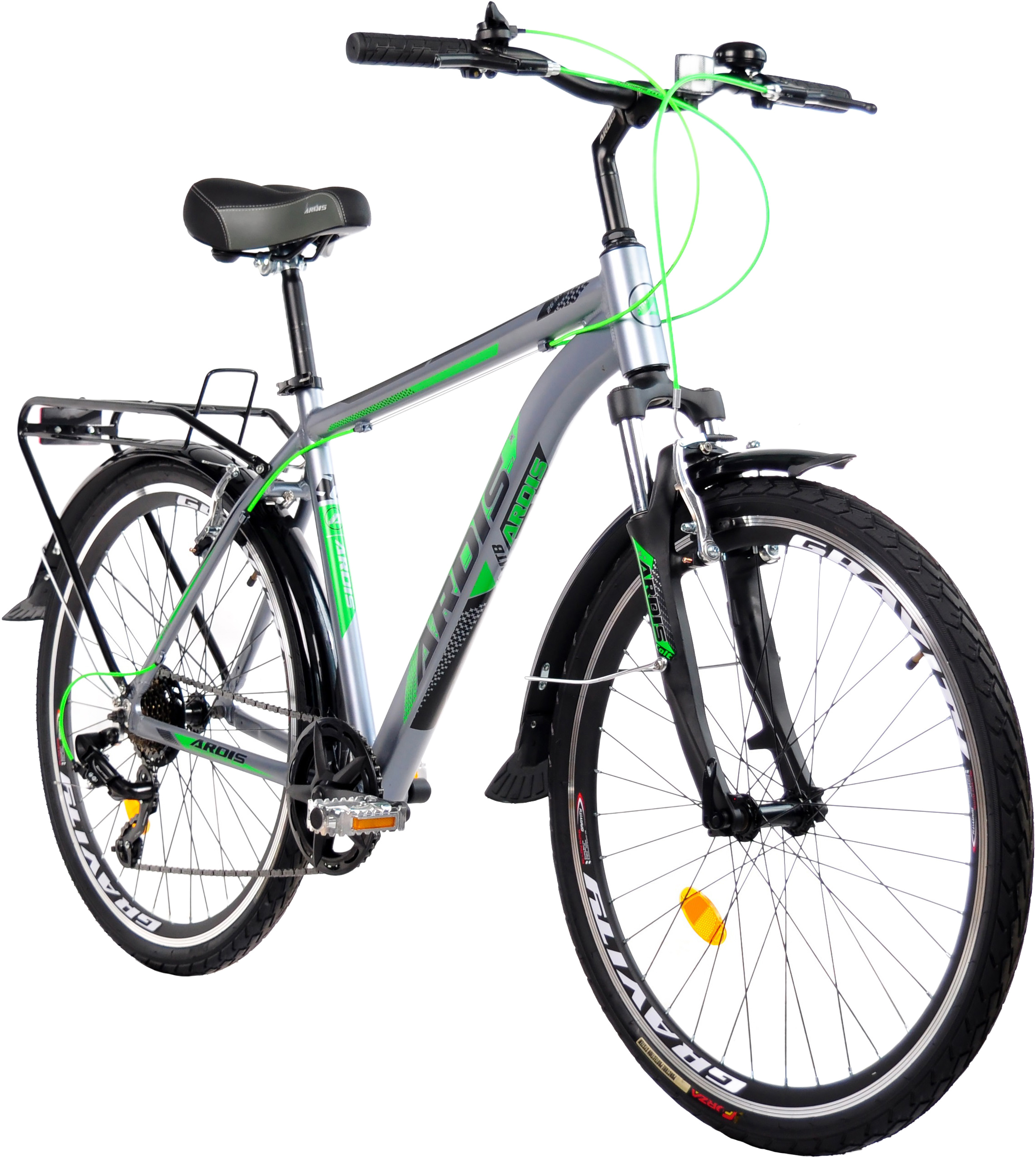 Велосипед ARDIS 26 CTB AL "COLT", Сіро-Зелений (0258-17-3)фото2